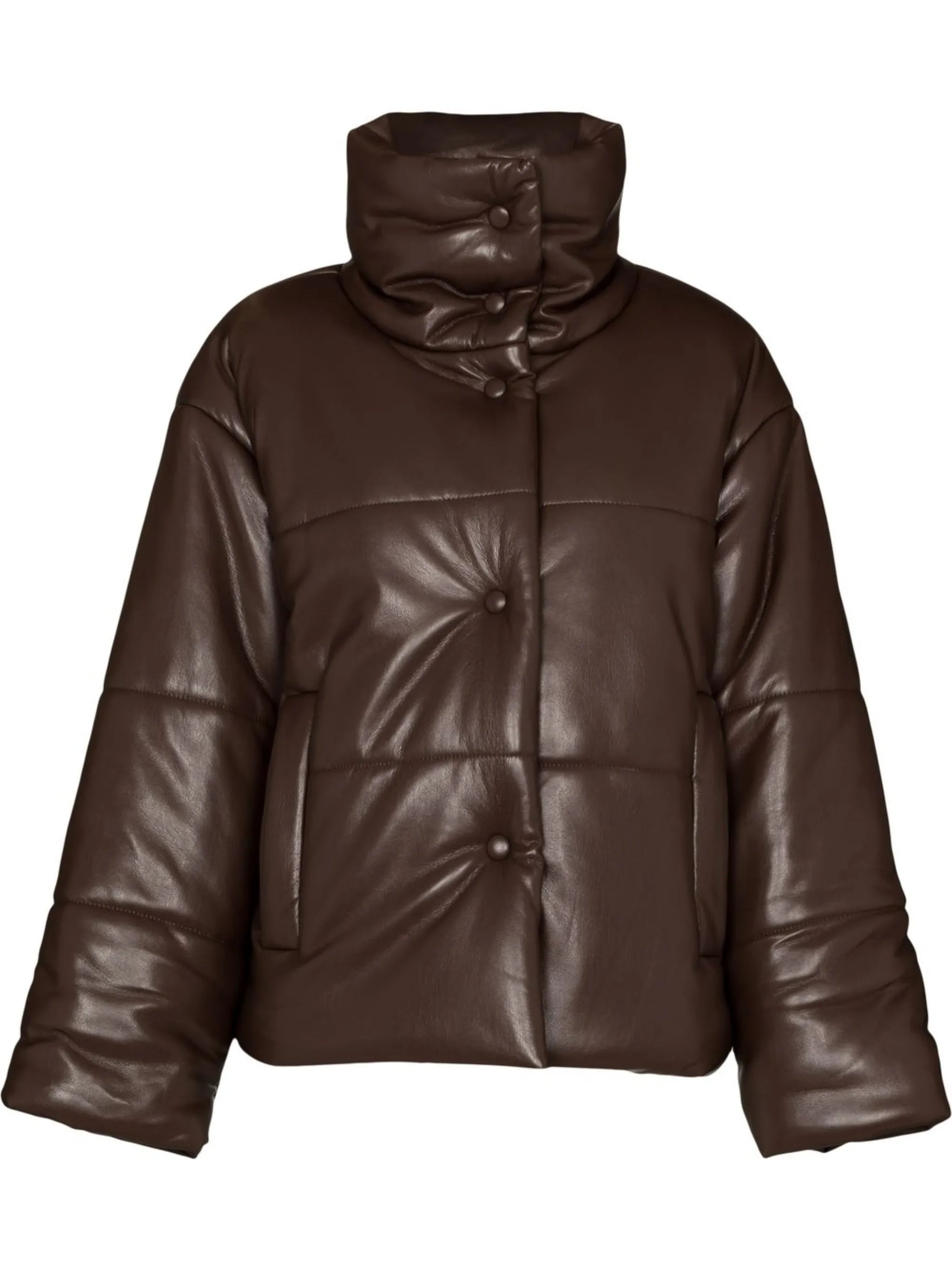 Hide puffer jacket