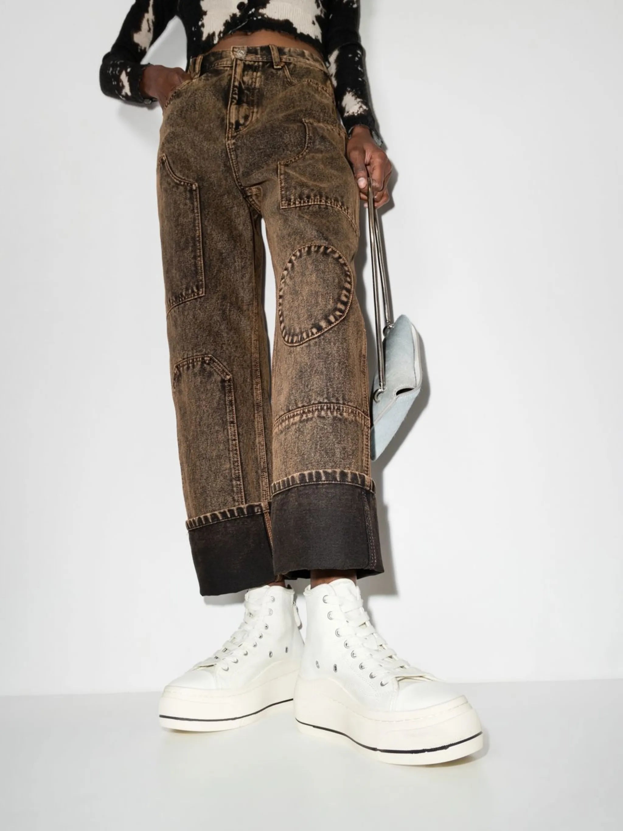 high-top platform sneakers