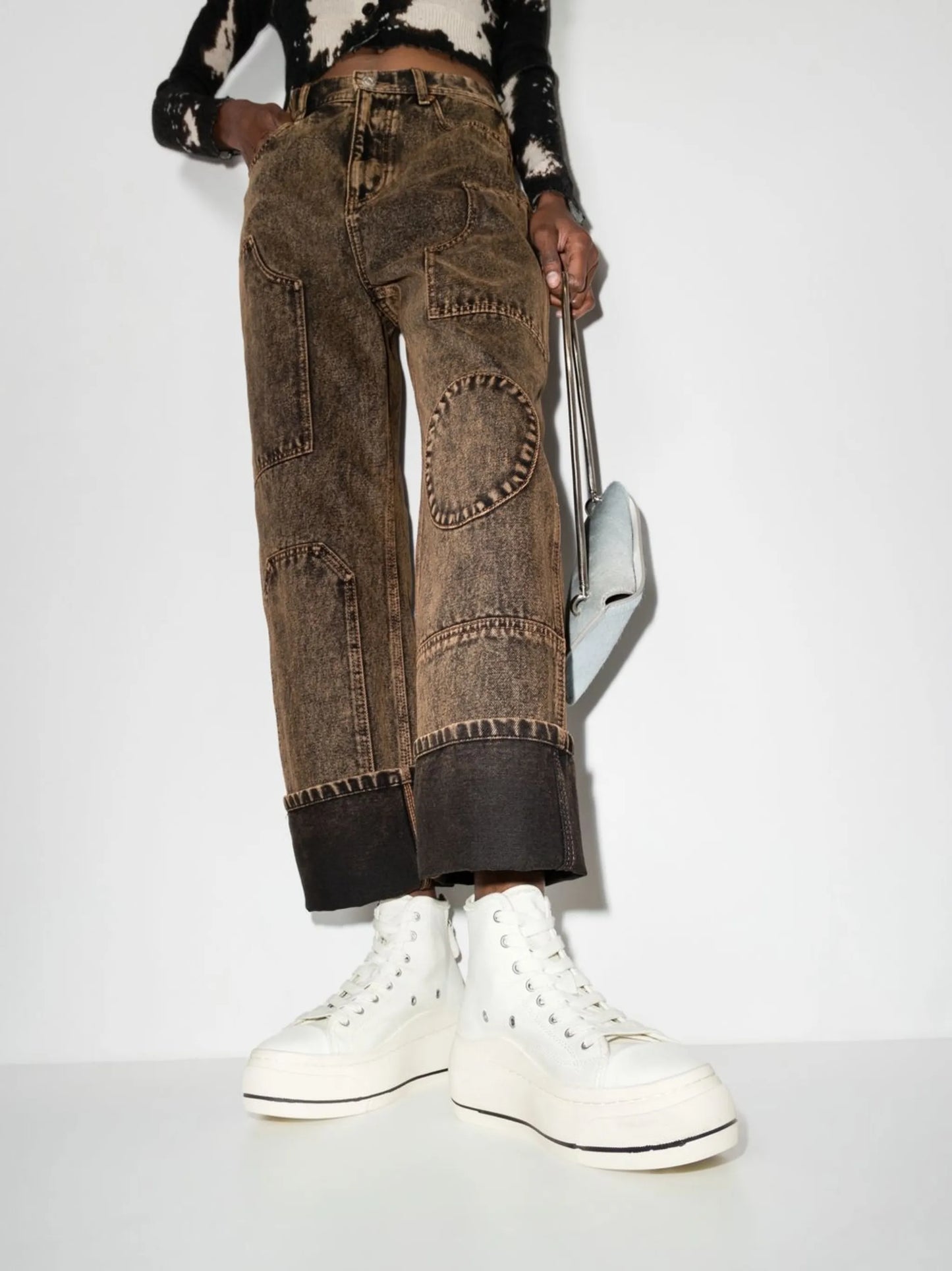 high-top platform sneakers