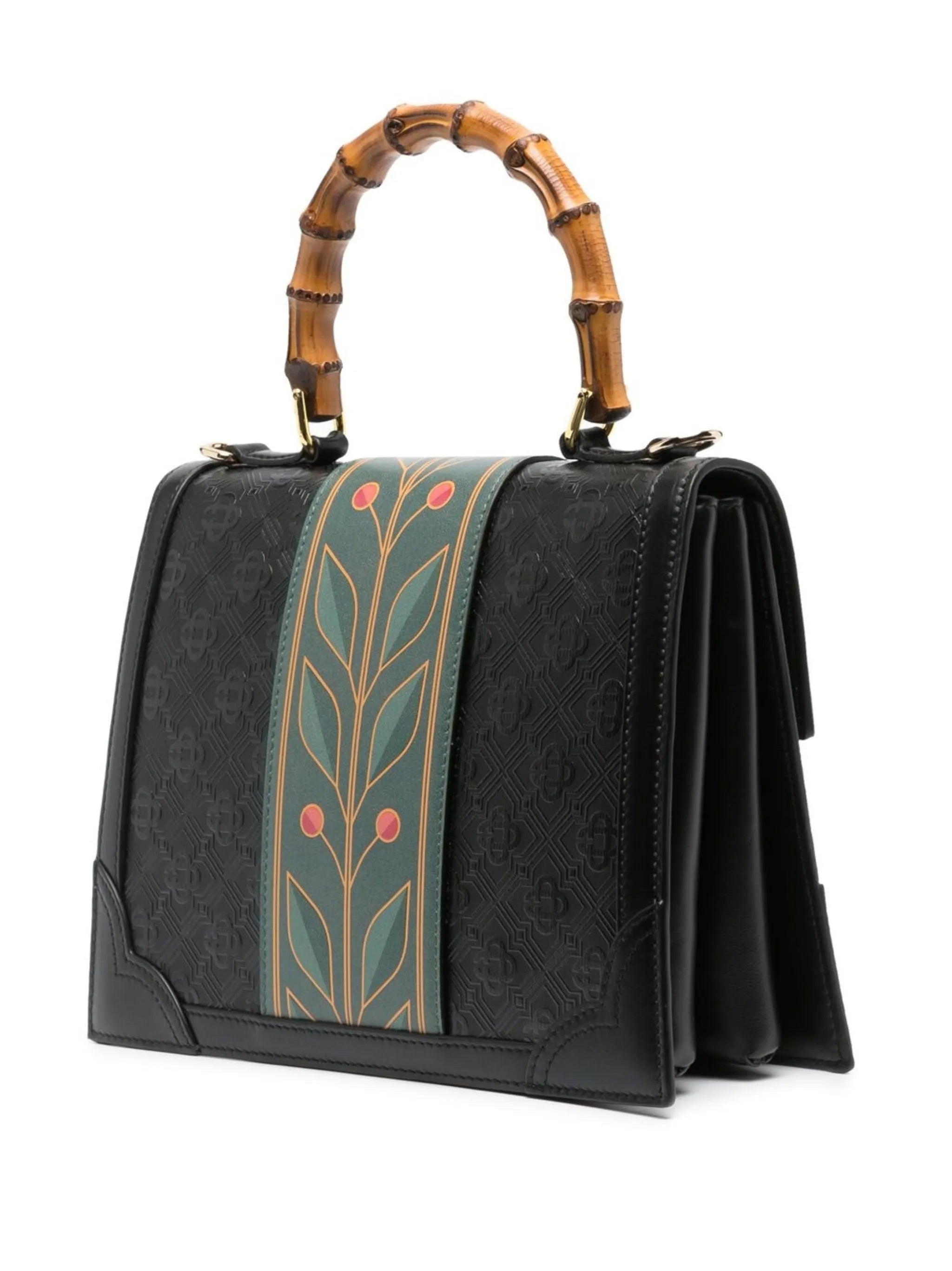 Jeanne logo-patch tote bag