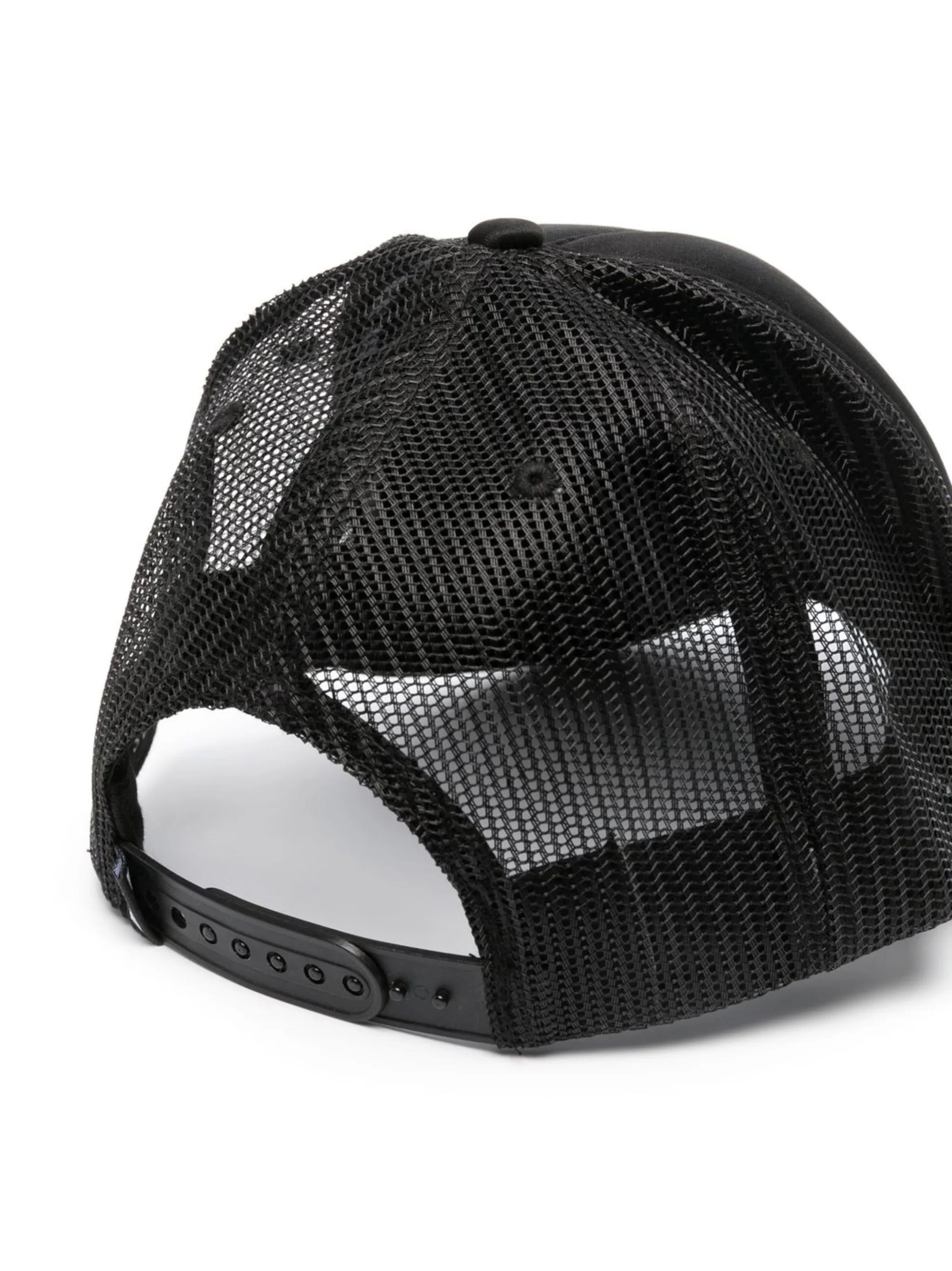 logo-print mesh-panel cap