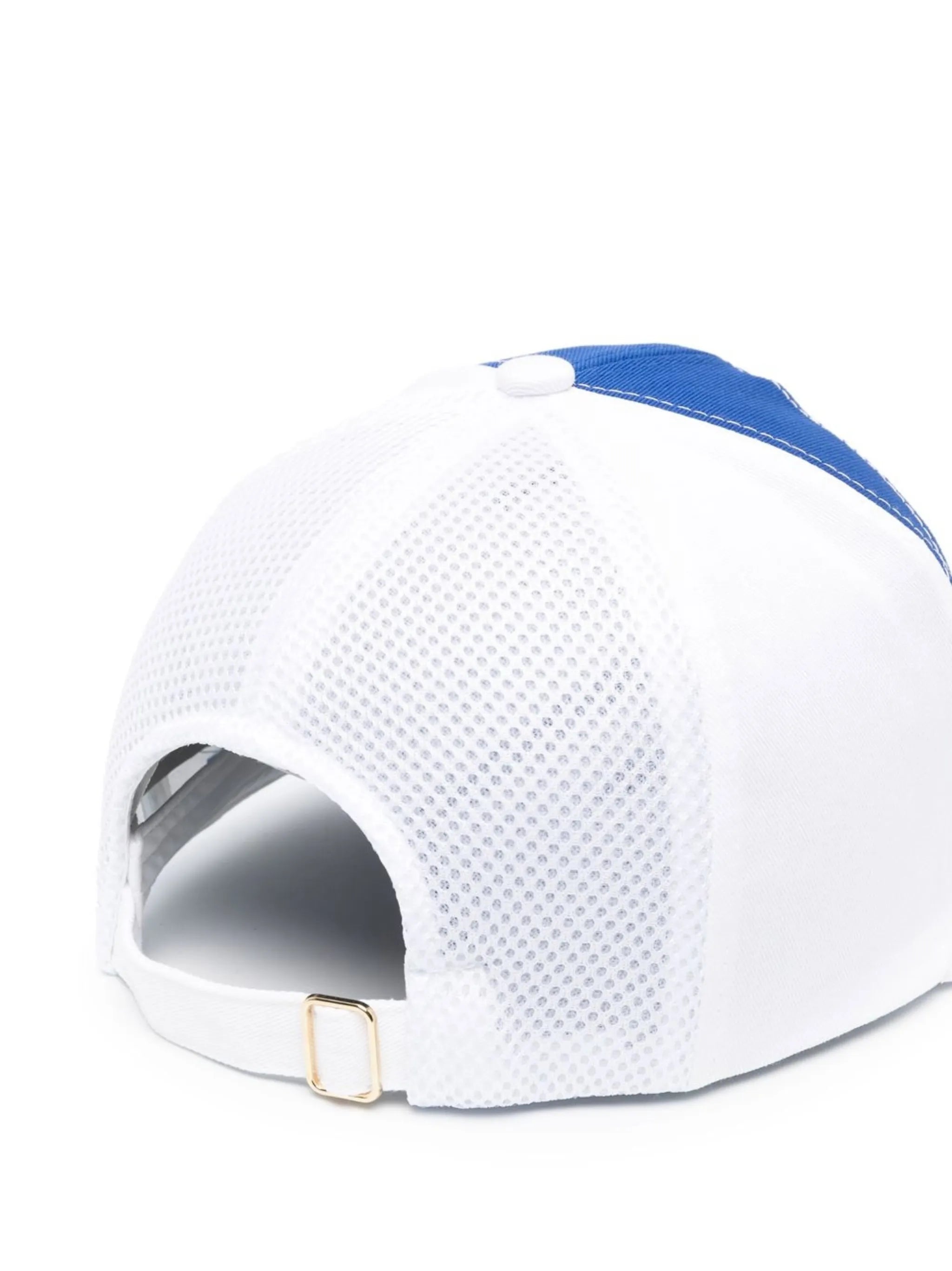 logo-embroidered cotton cap