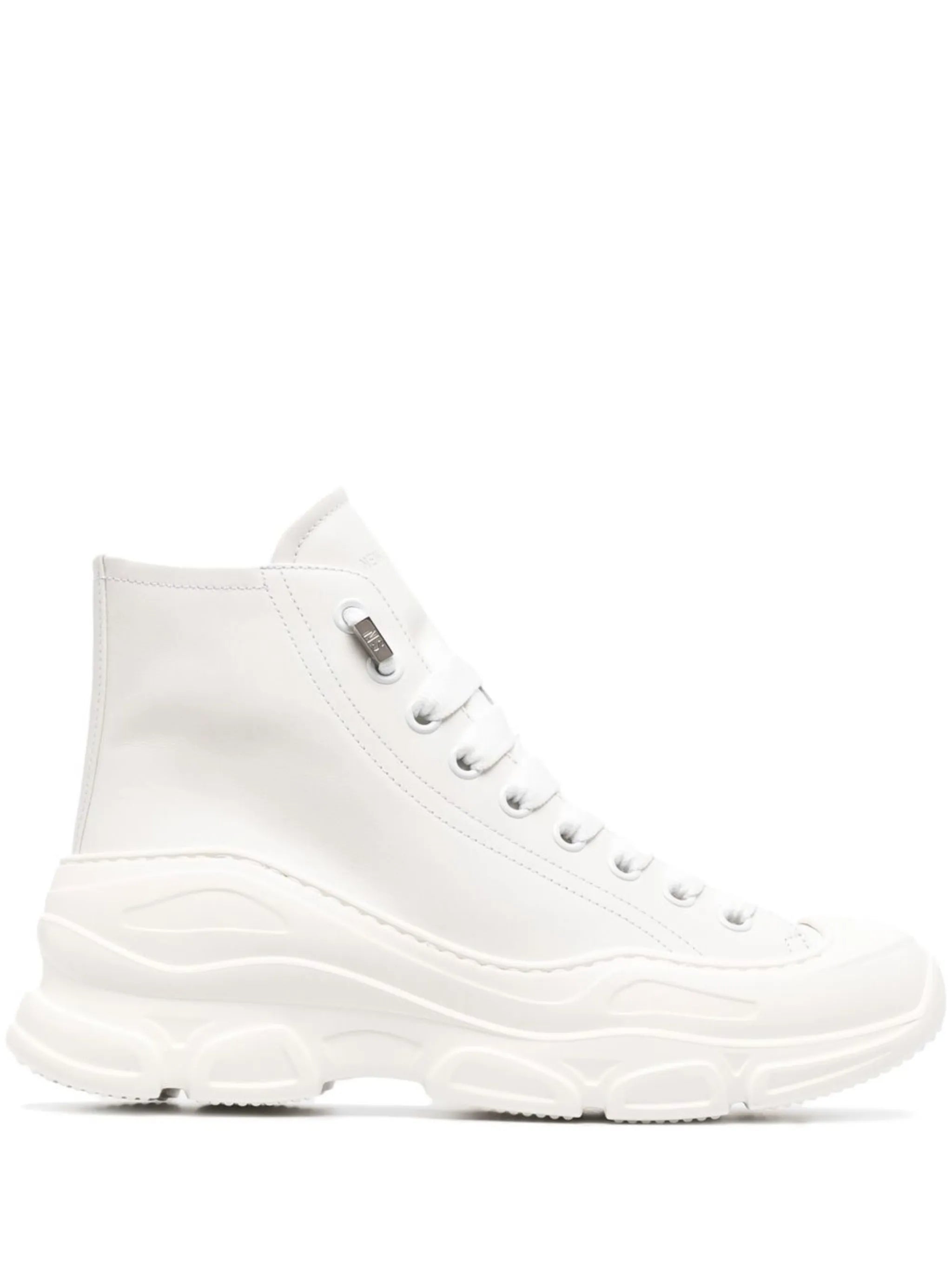Future high-top leather sneakers