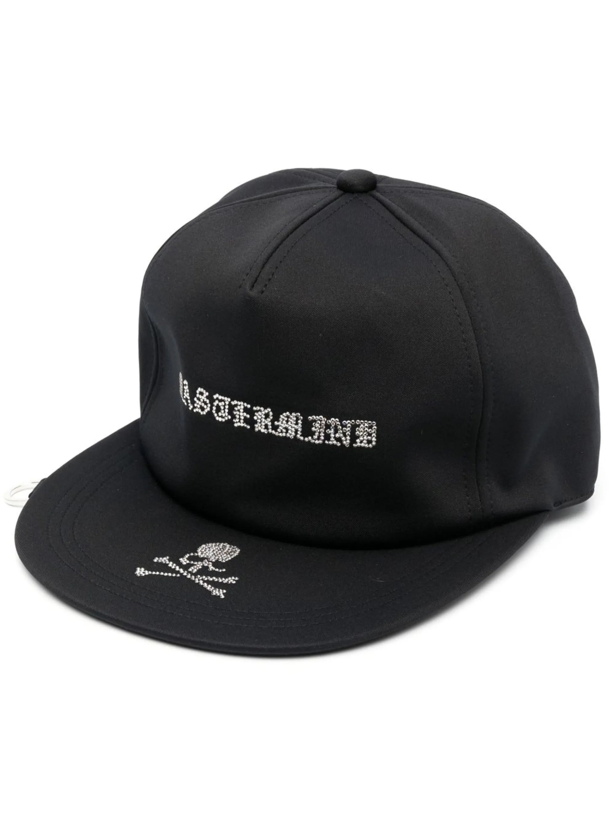 Swarovski crystal-embellished cap
