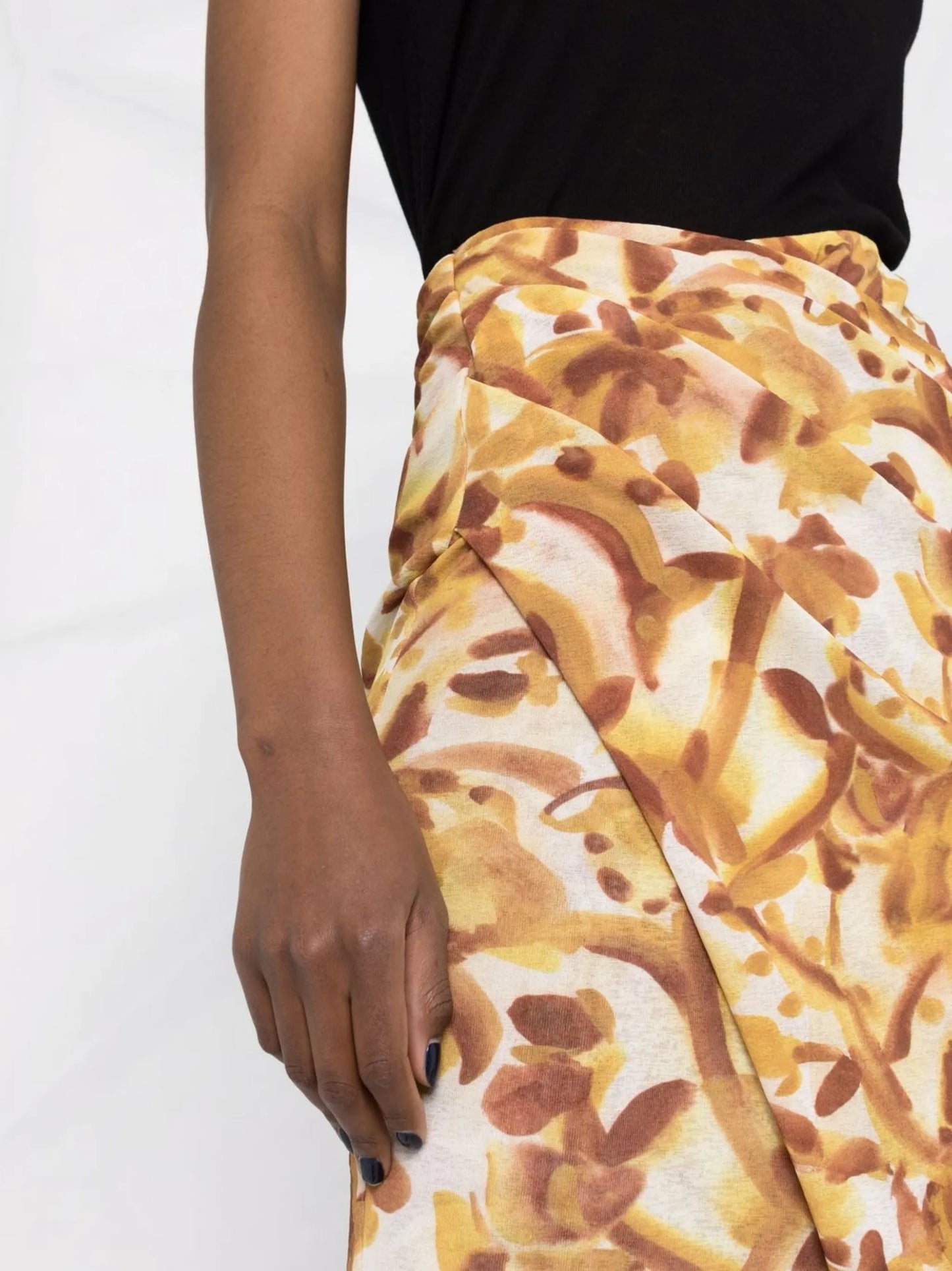 Bodycon midi skirt