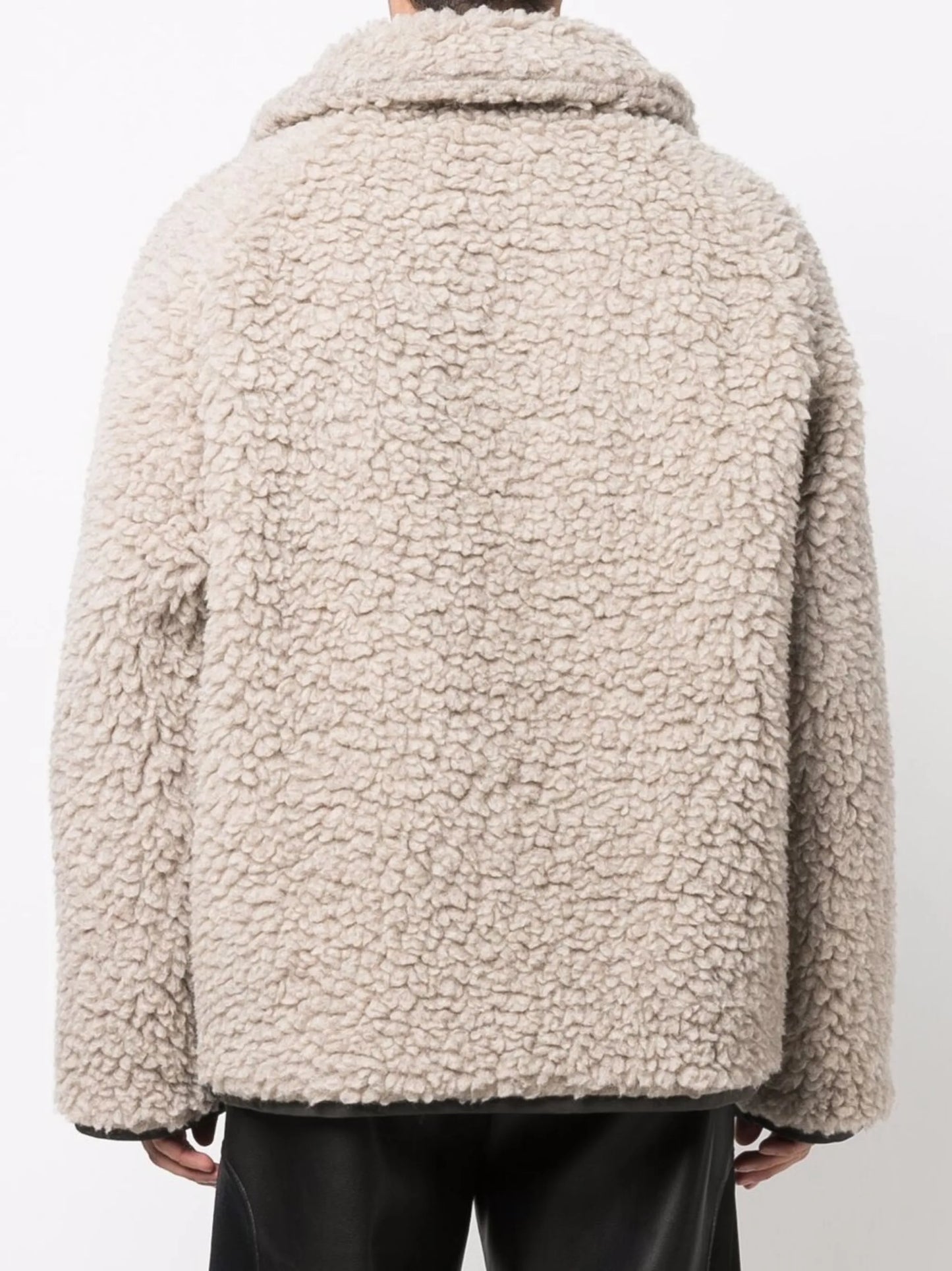 reversible pullover jacket