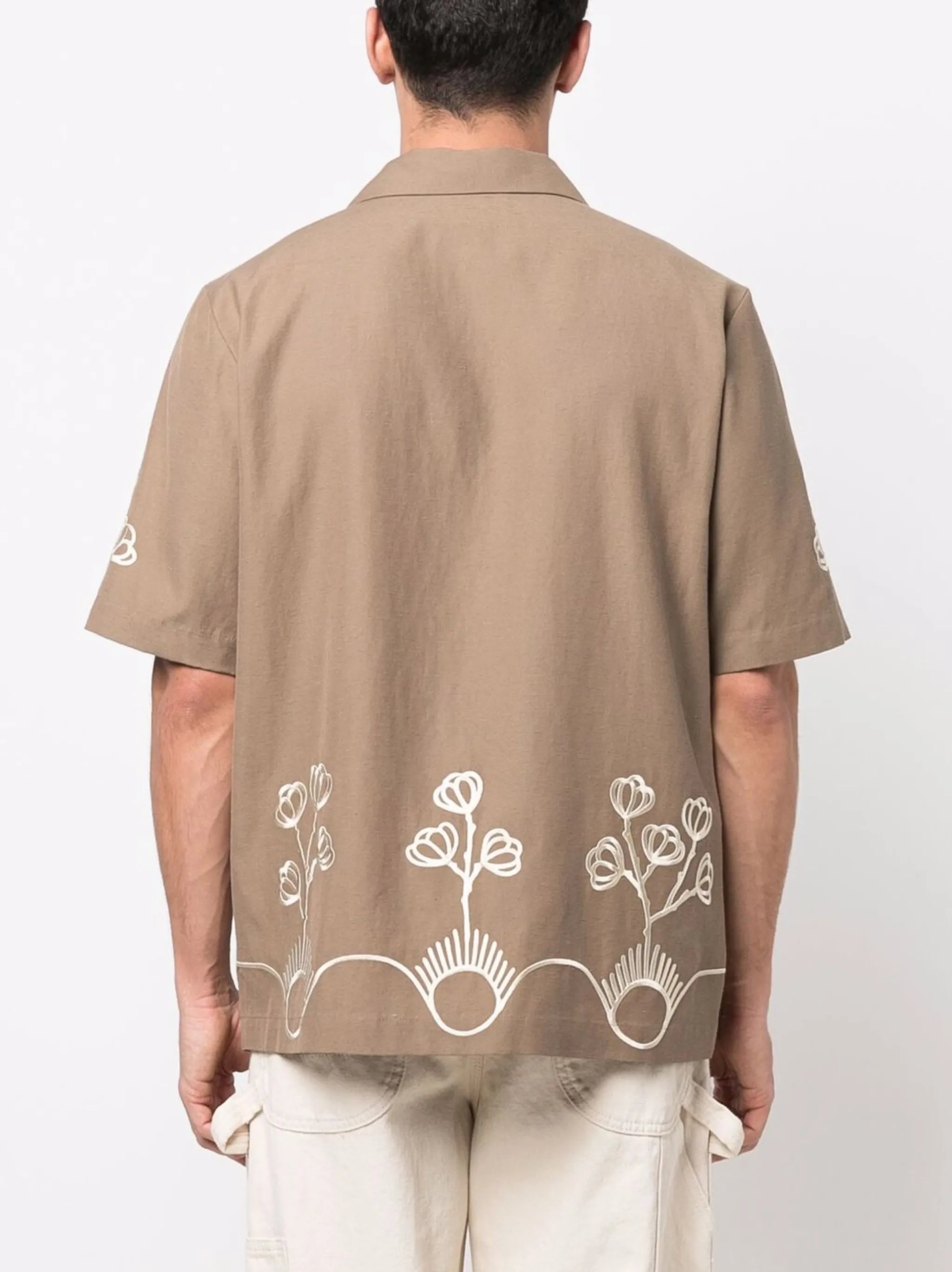 Camp embroidered shirt