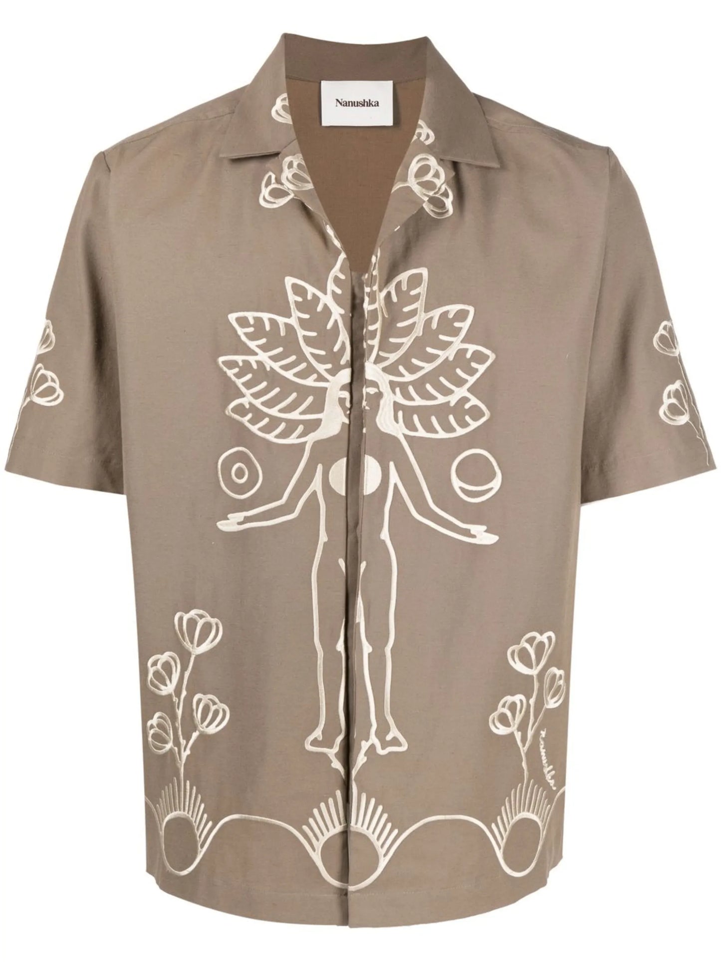 Camp embroidered shirt