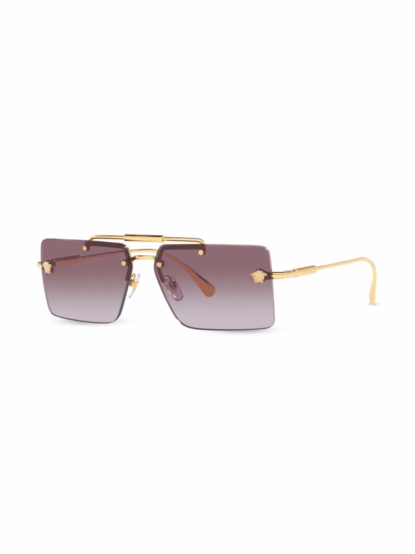 logo-plaque sunglasses