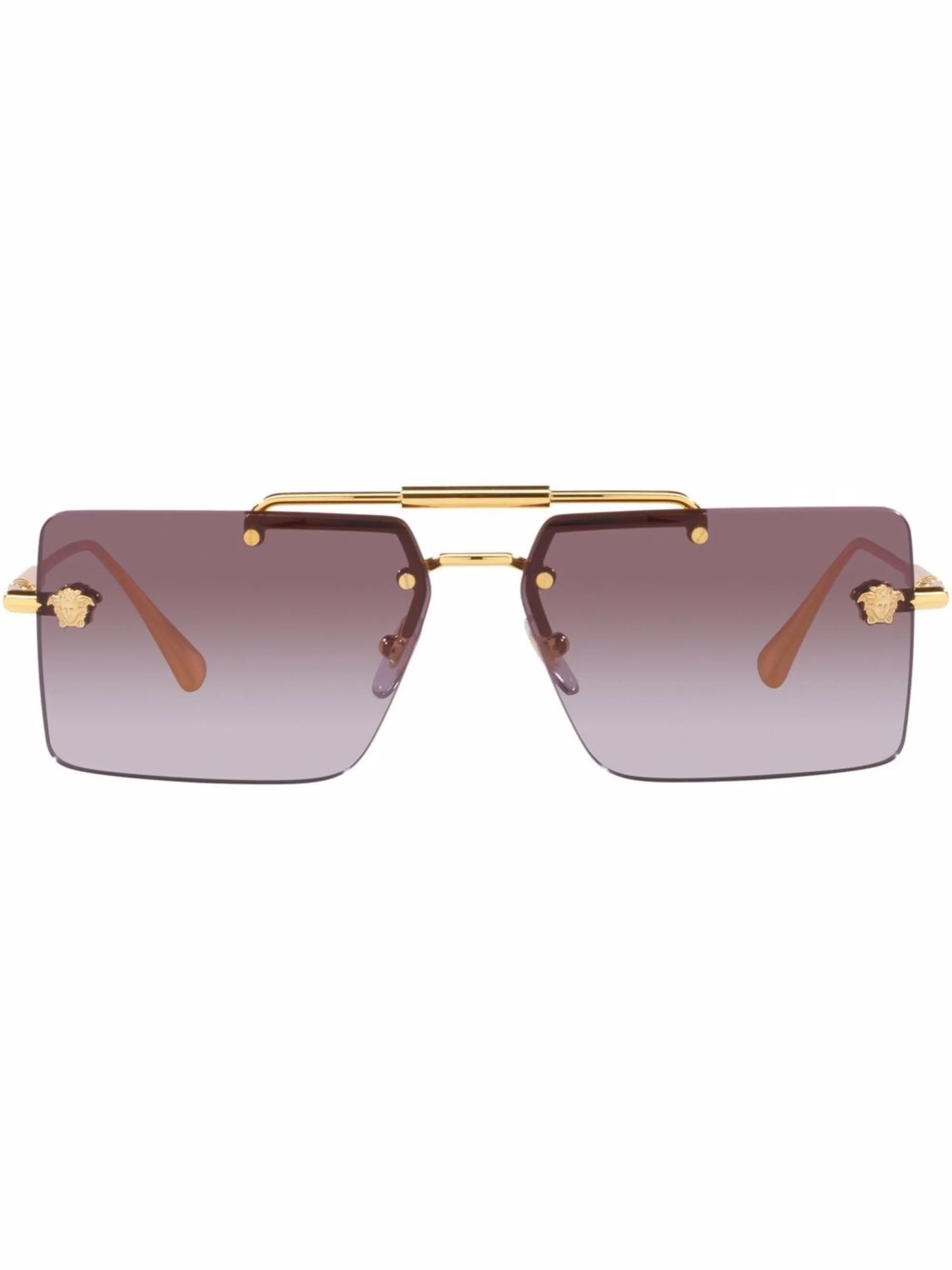logo-plaque sunglasses