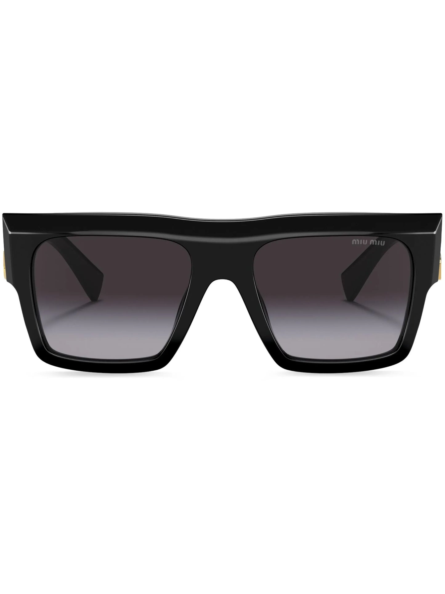 Miu Glimpse logo-lettering sunglasses