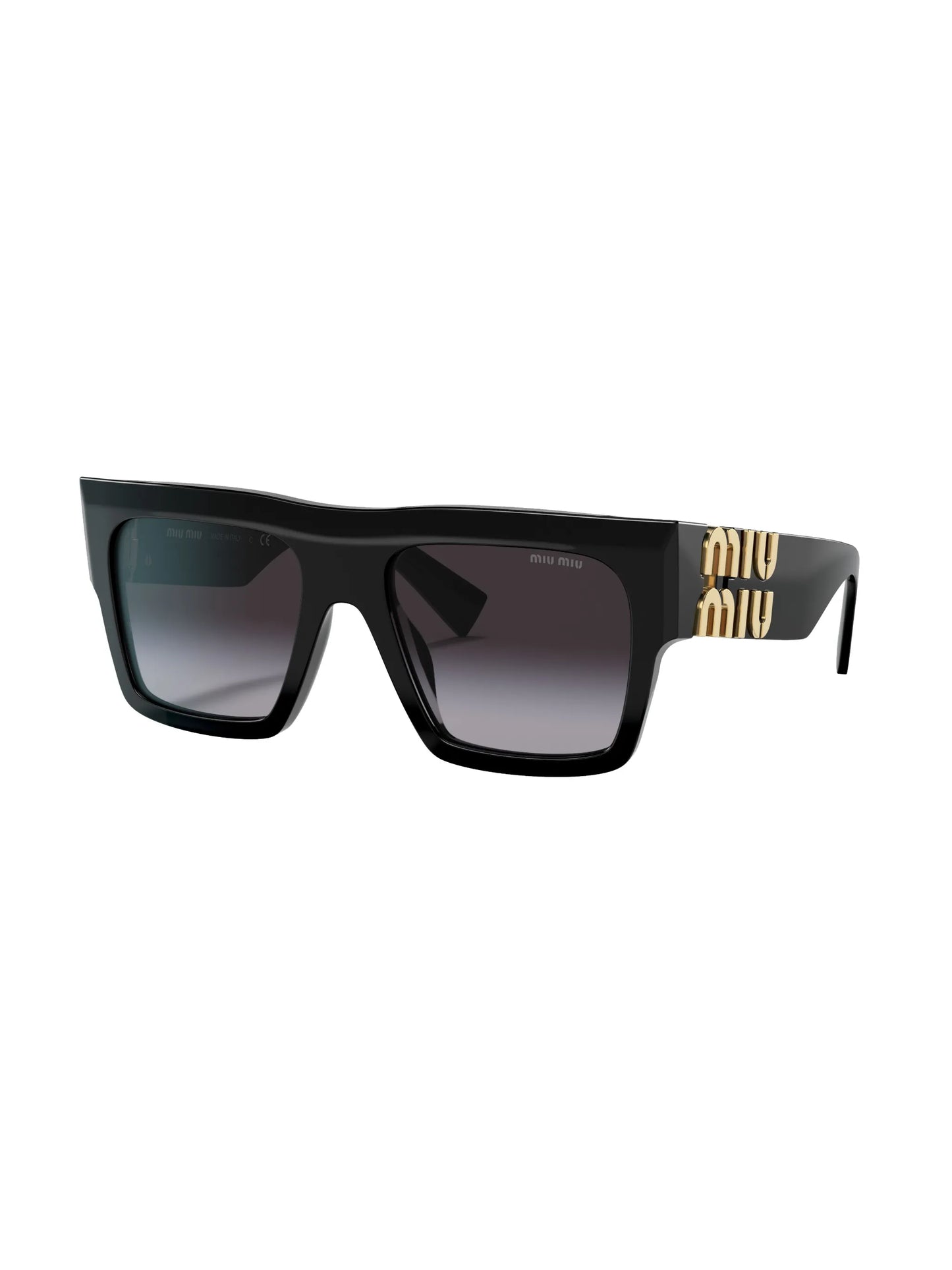 Miu Glimpse logo-lettering sunglasses