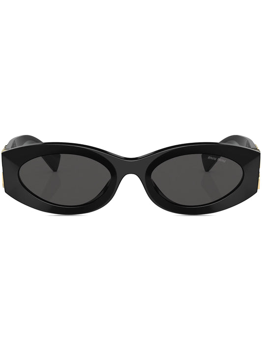 Glimpse oval-frame sunglasses