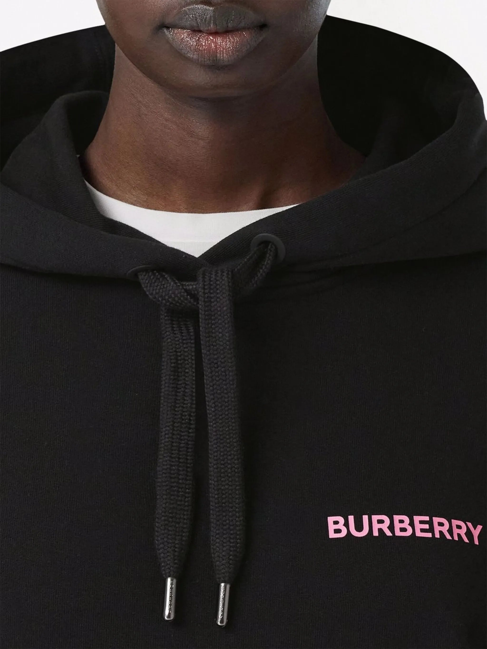Coordinates print oversized hoodie