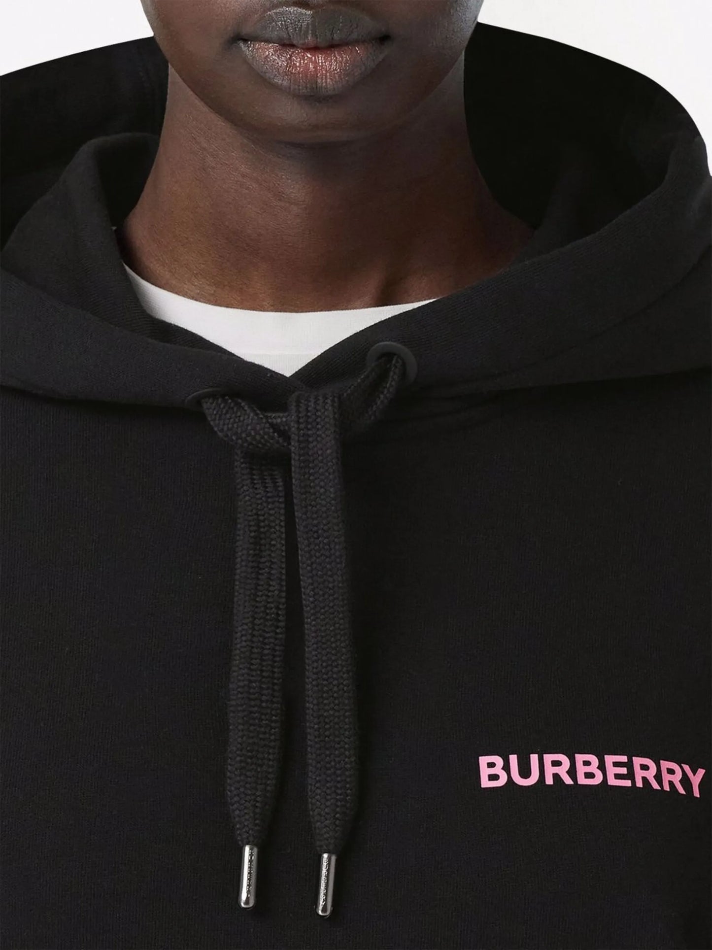 Coordinates print oversized hoodie