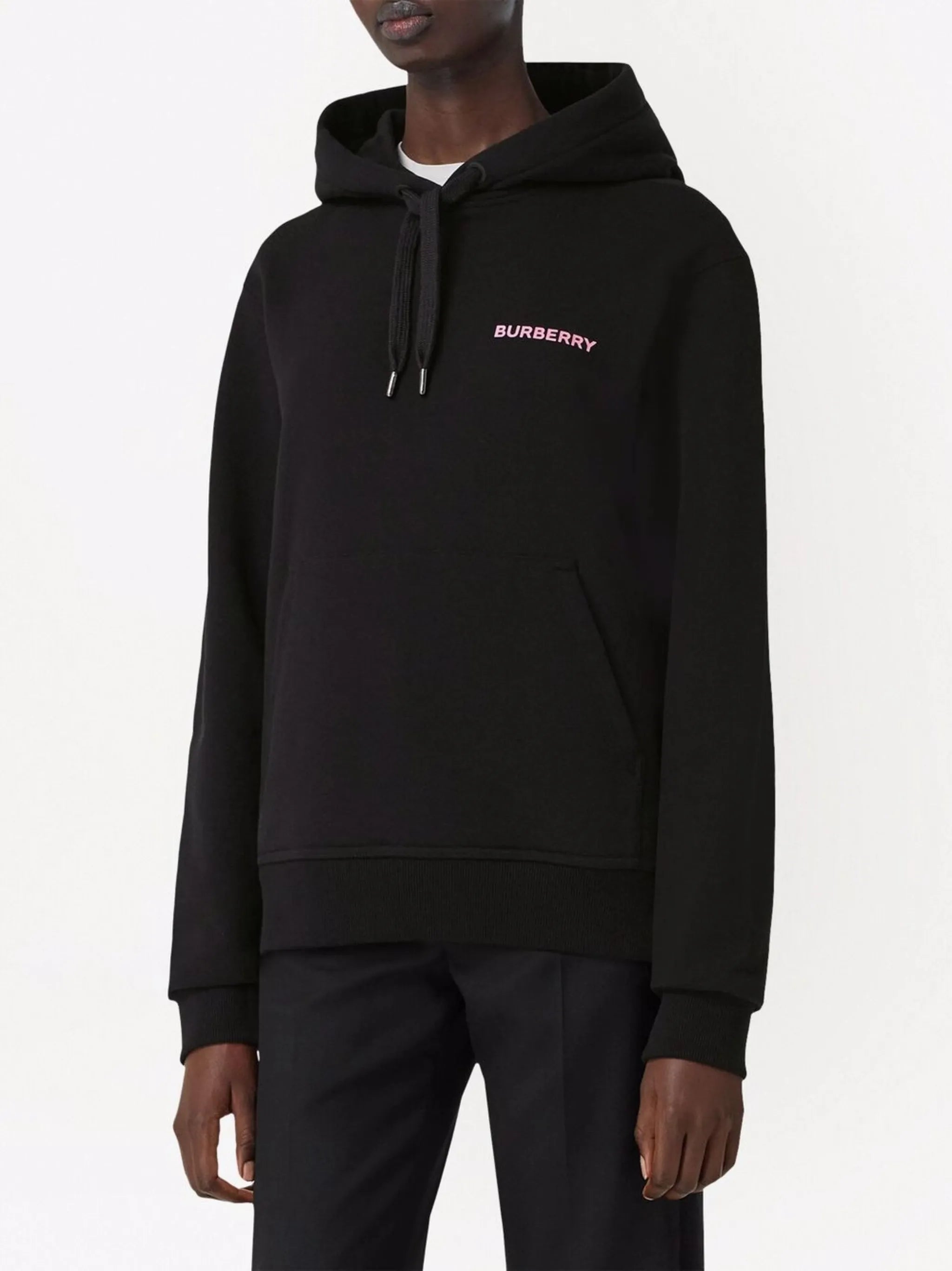 Coordinates print oversized hoodie