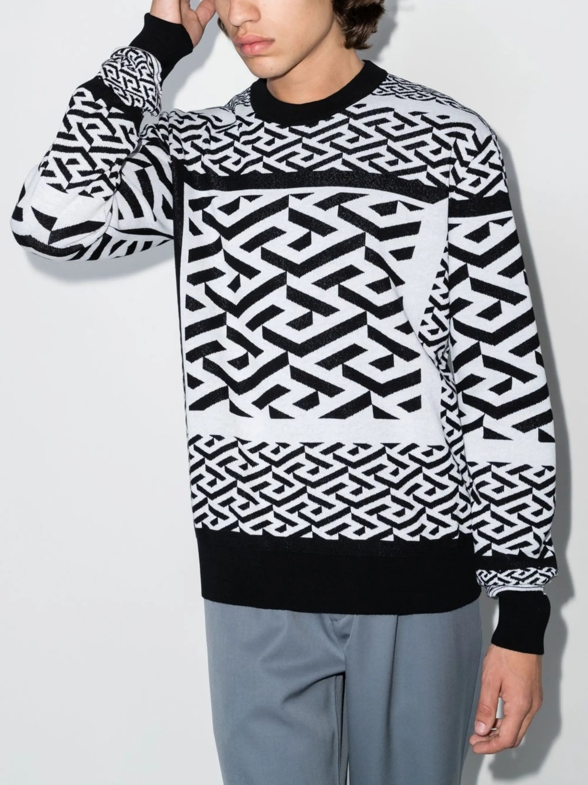 La Greca knitted jumper