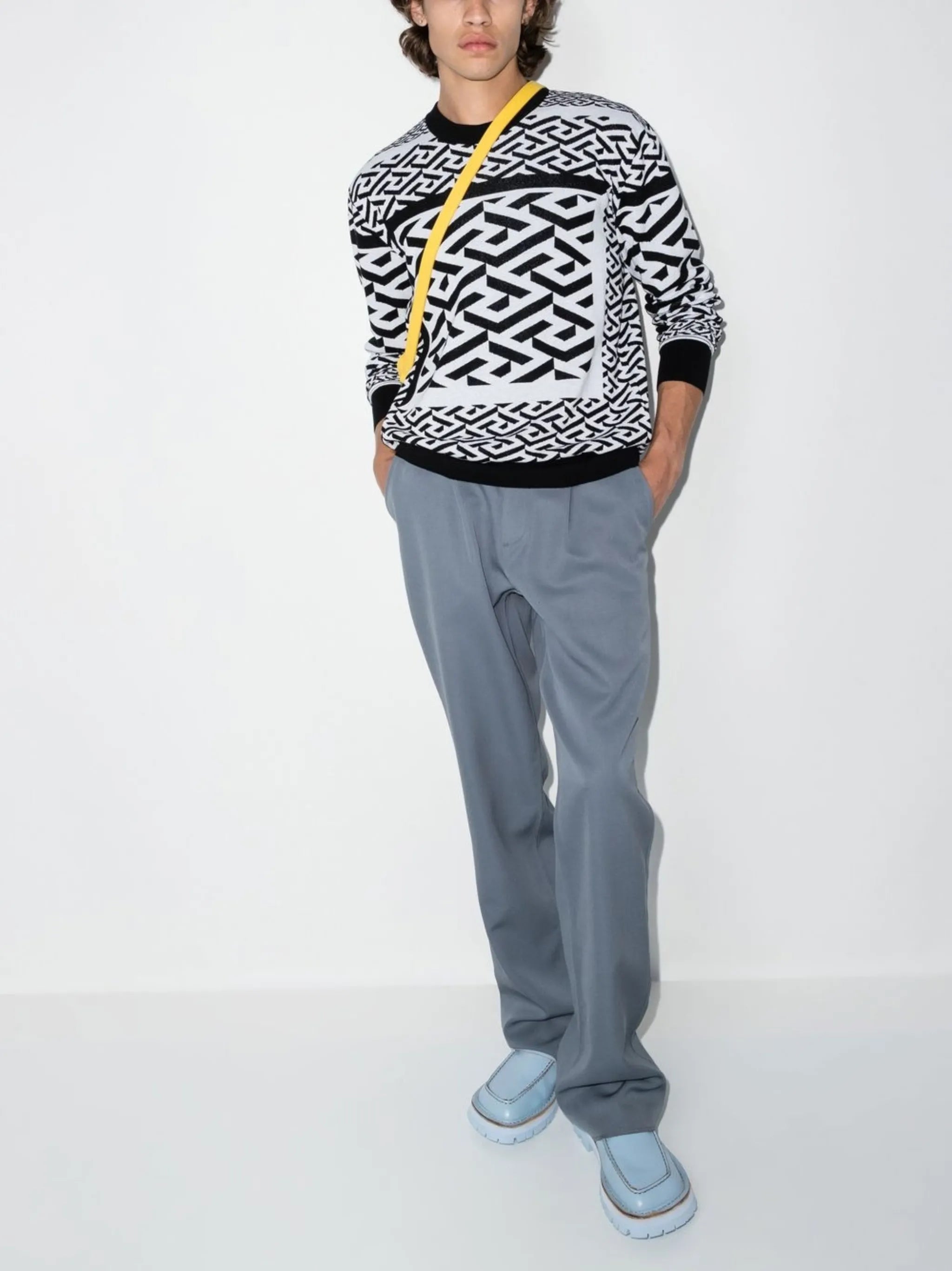 La Greca knitted jumper
