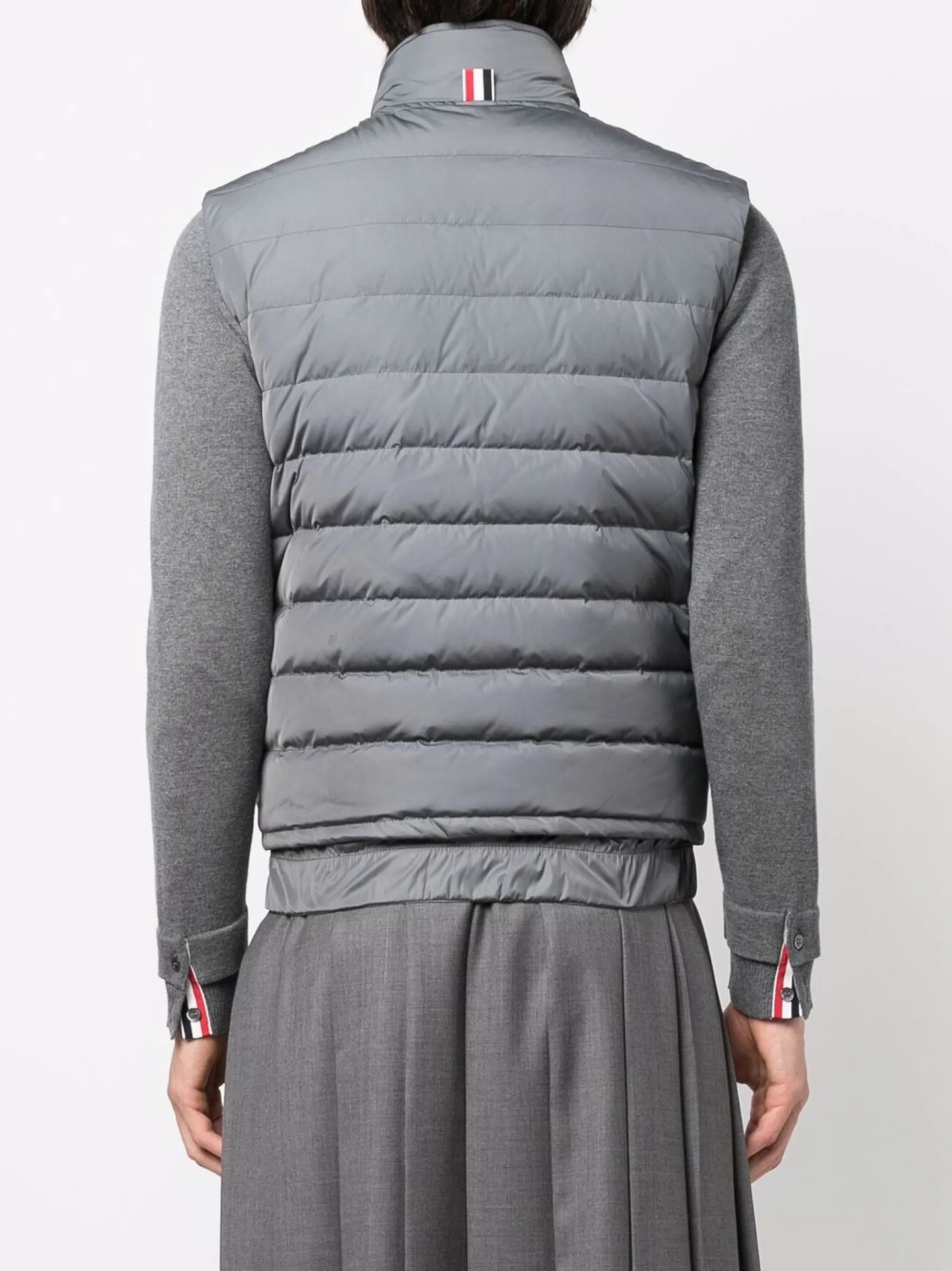4-Bar motif puffer gilet