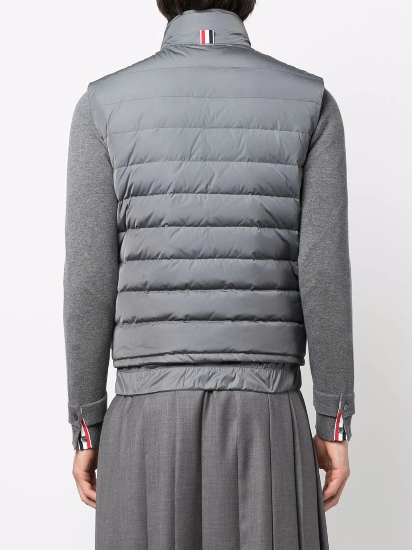 4-Bar motif puffer gilet