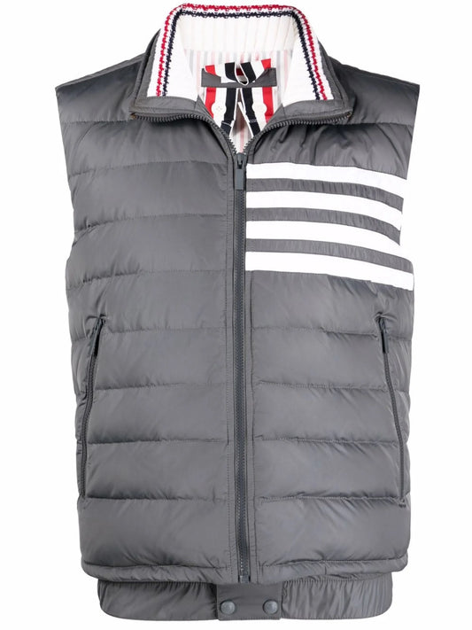 4-Bar motif puffer gilet