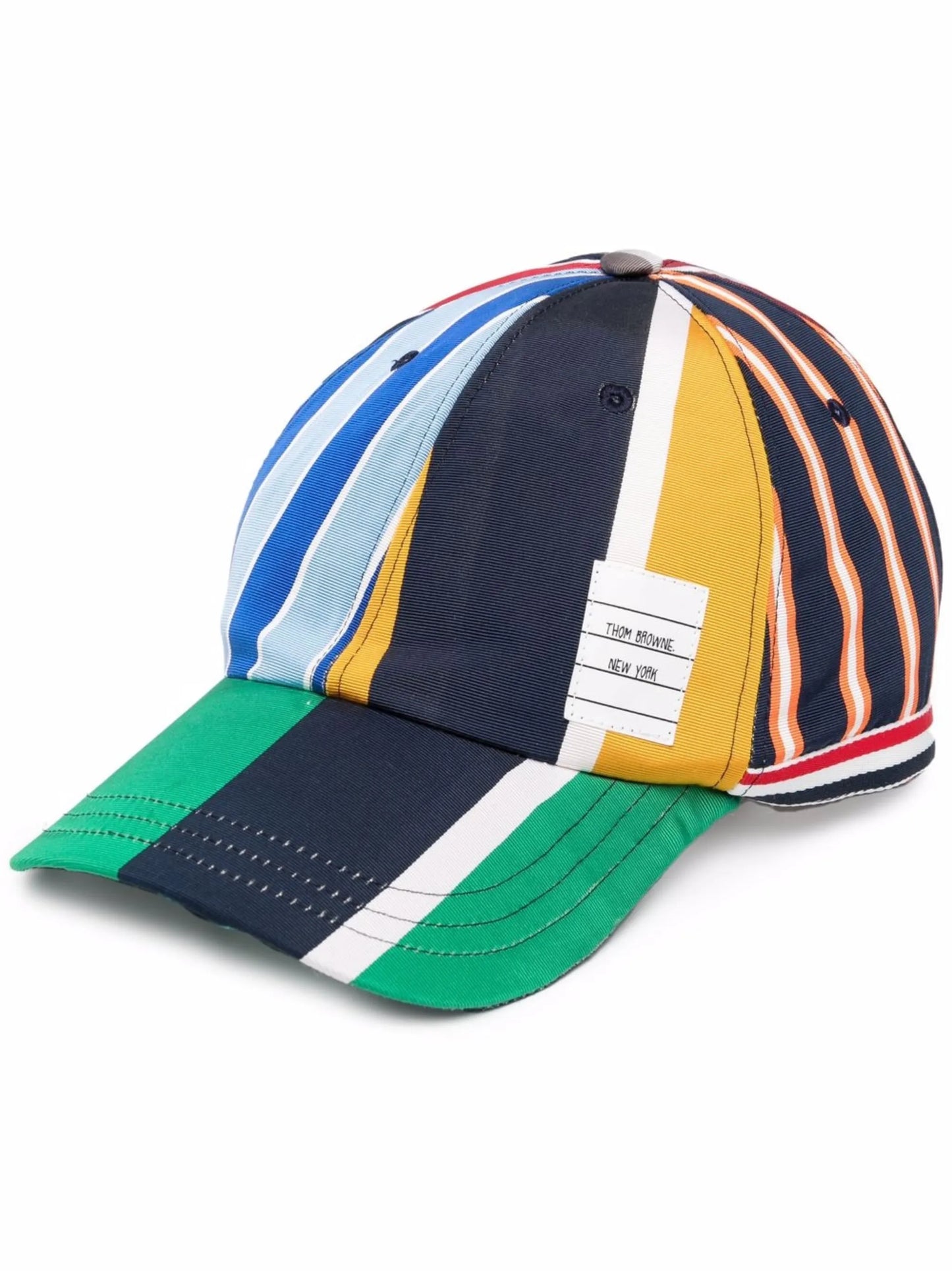 multi-stripe baseball cap