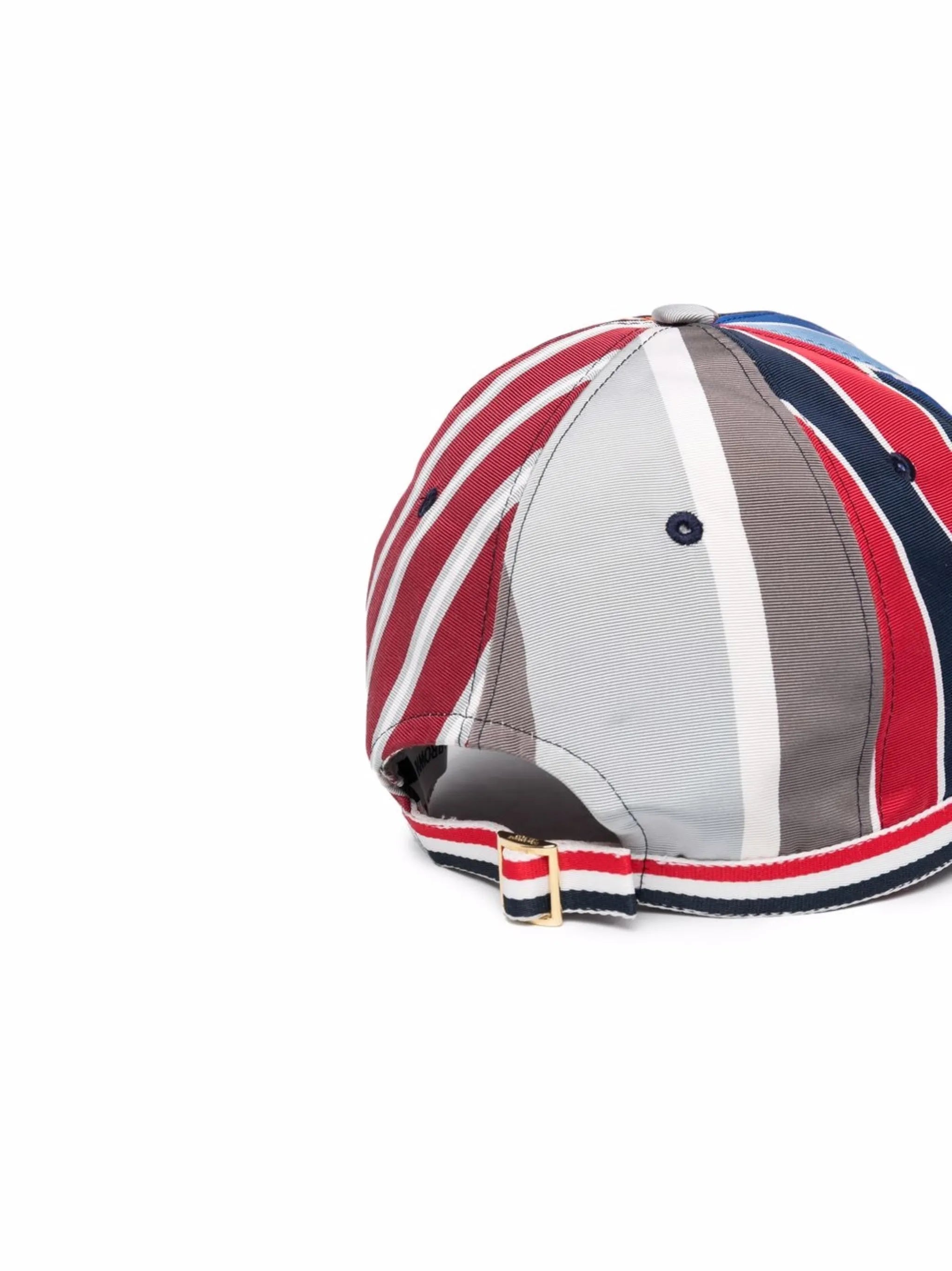 multi-stripe baseball cap