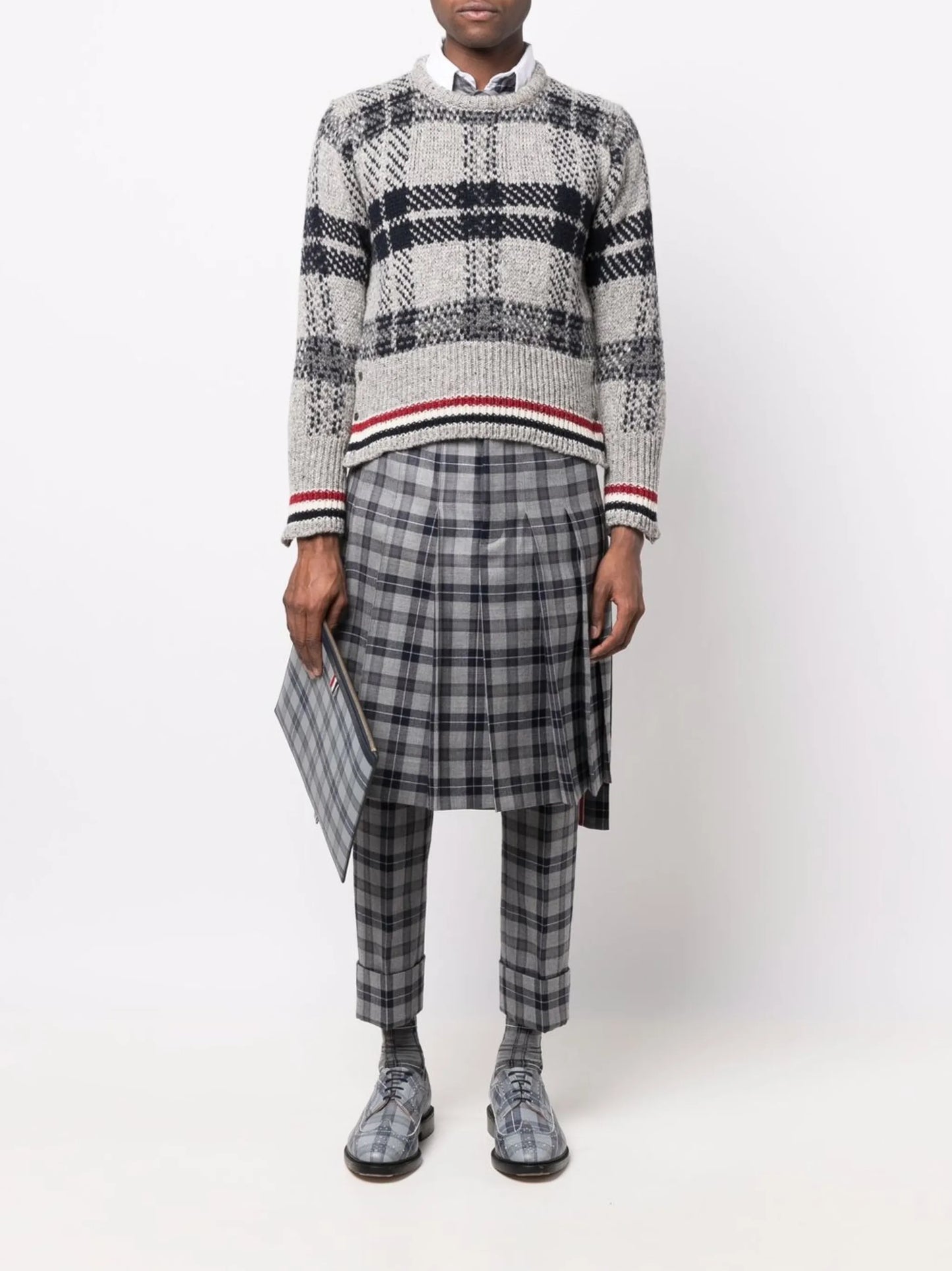 check-pattern jumper