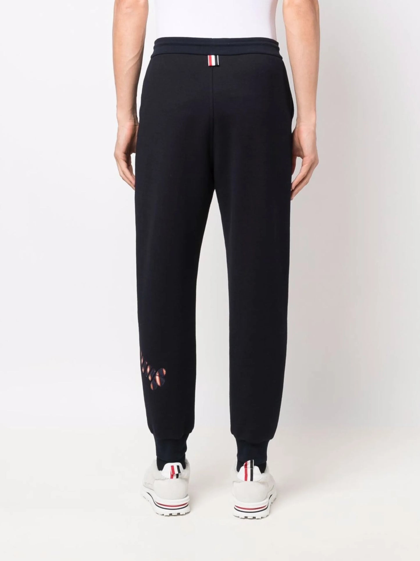 lobster-applique track pants