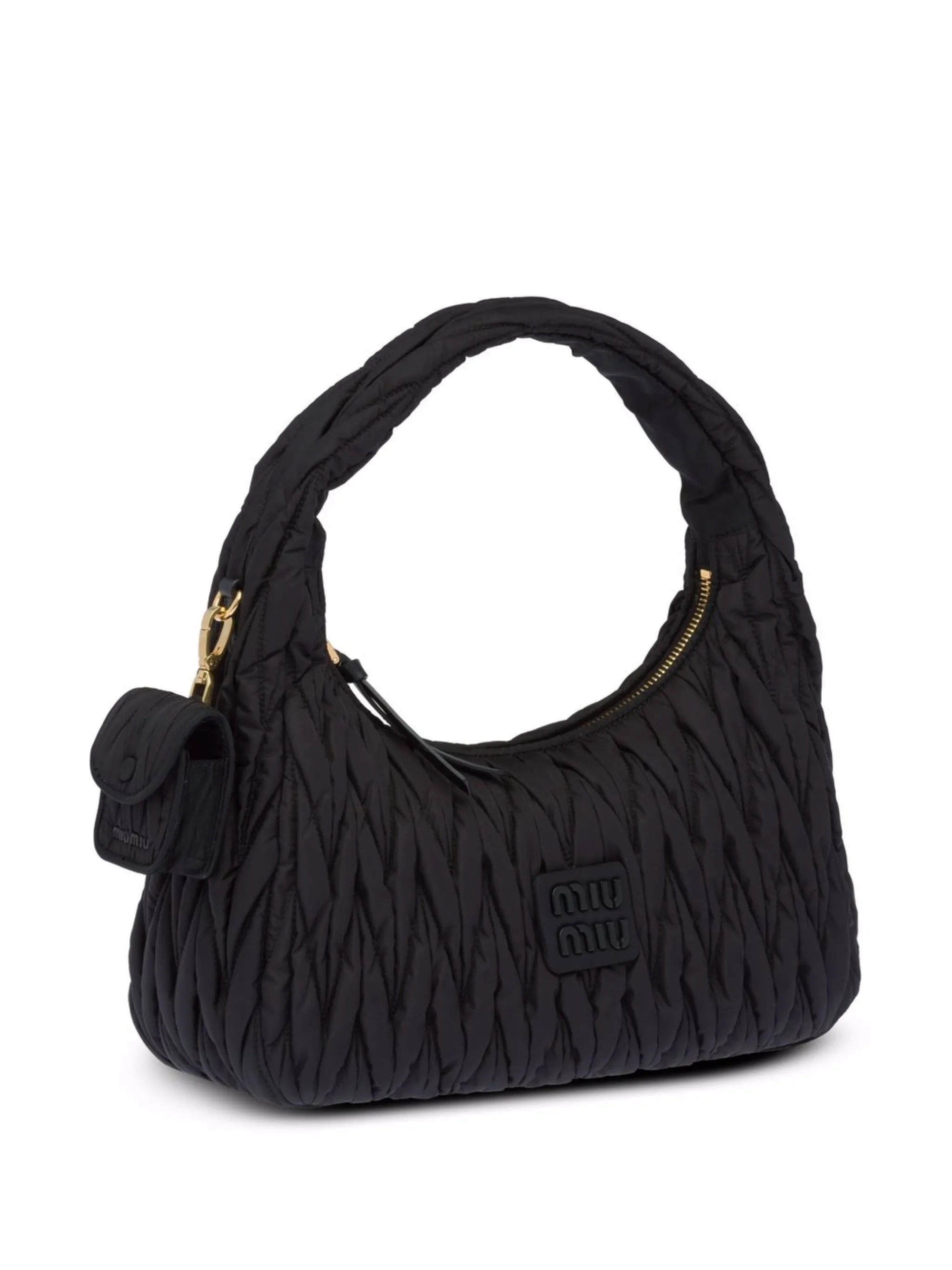 Wander matelassé shoulder bag