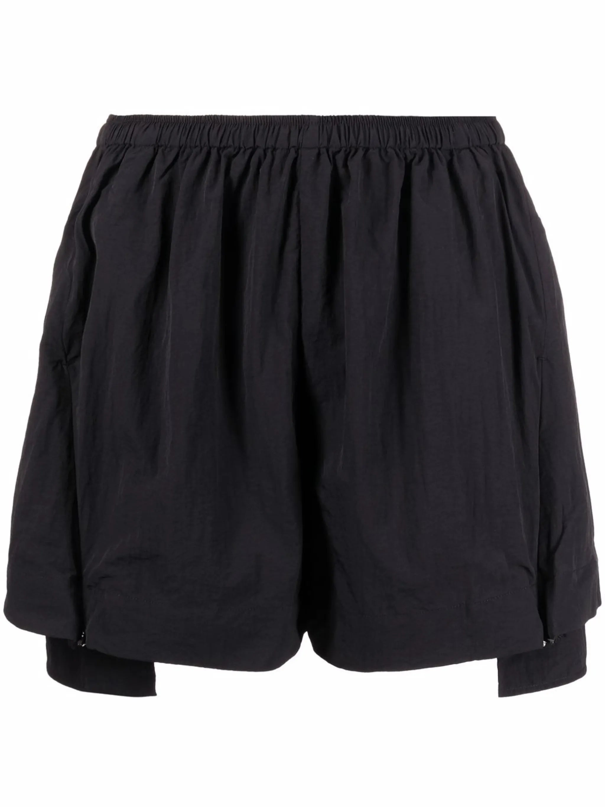 knee-length shorts