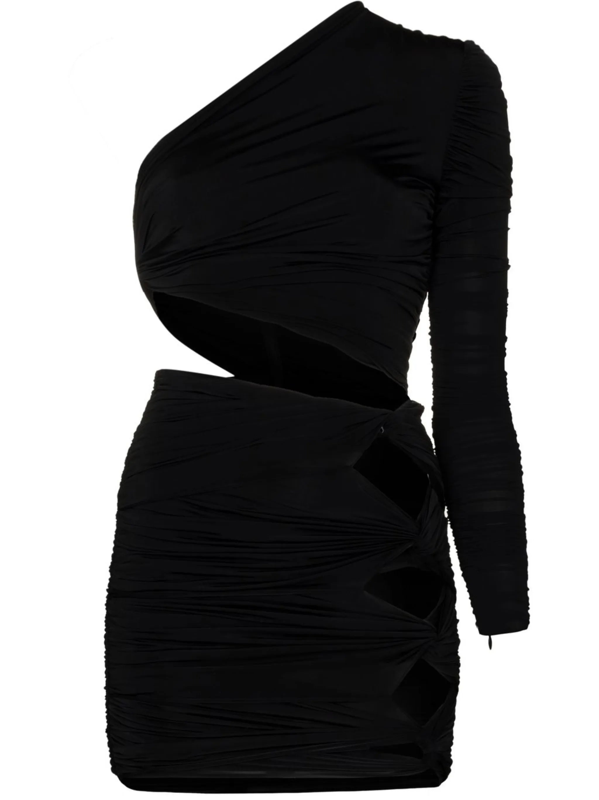 Keats one-shoulder minidress