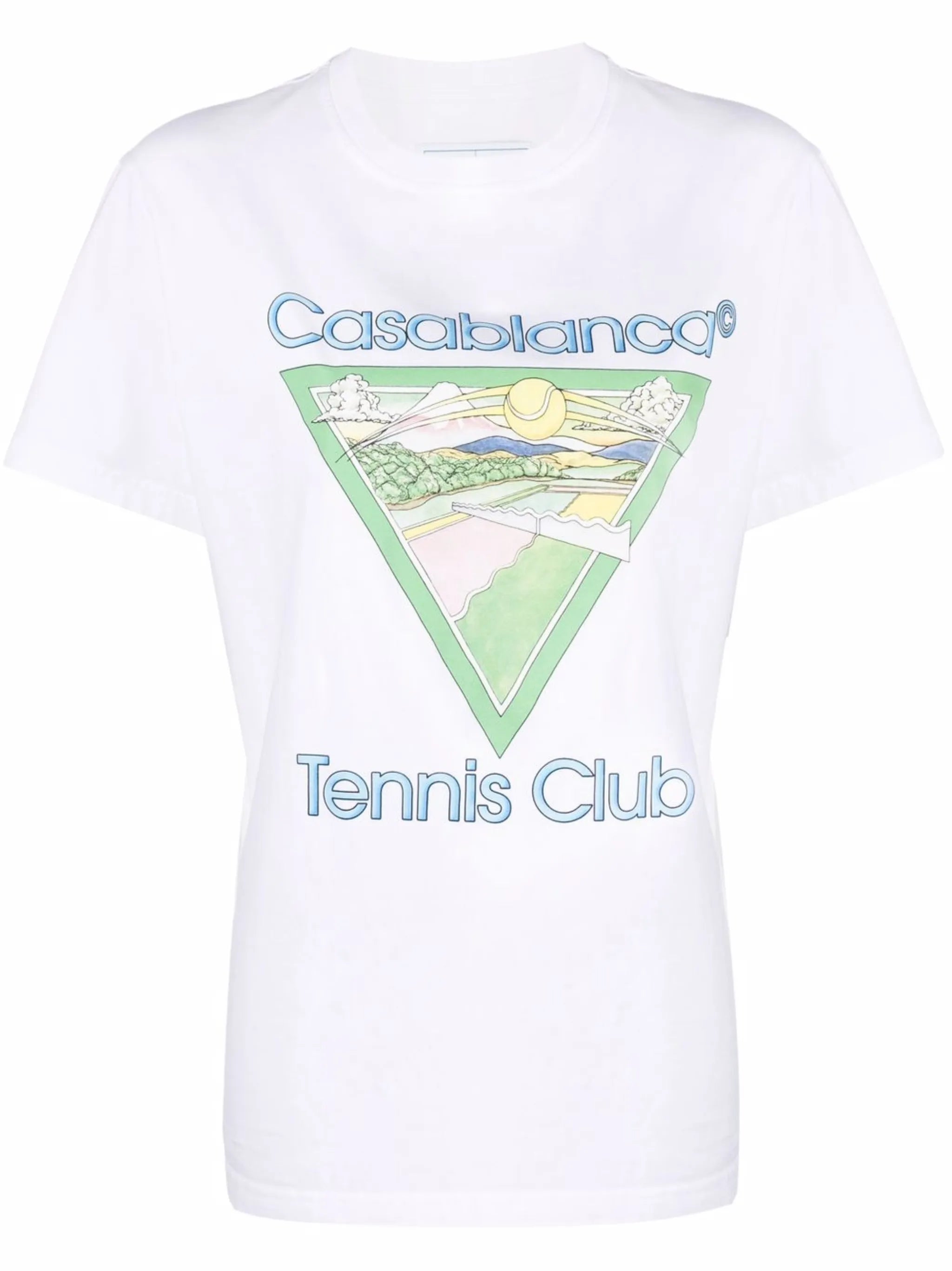 Tennis Club-print T-shirt