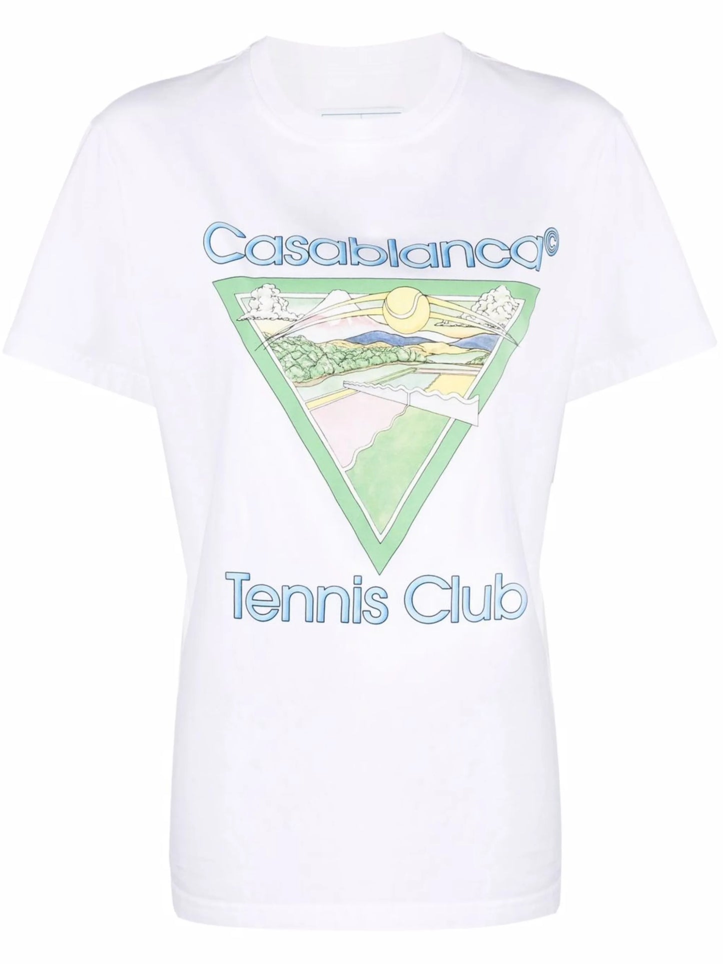 Tennis Club-print T-shirt