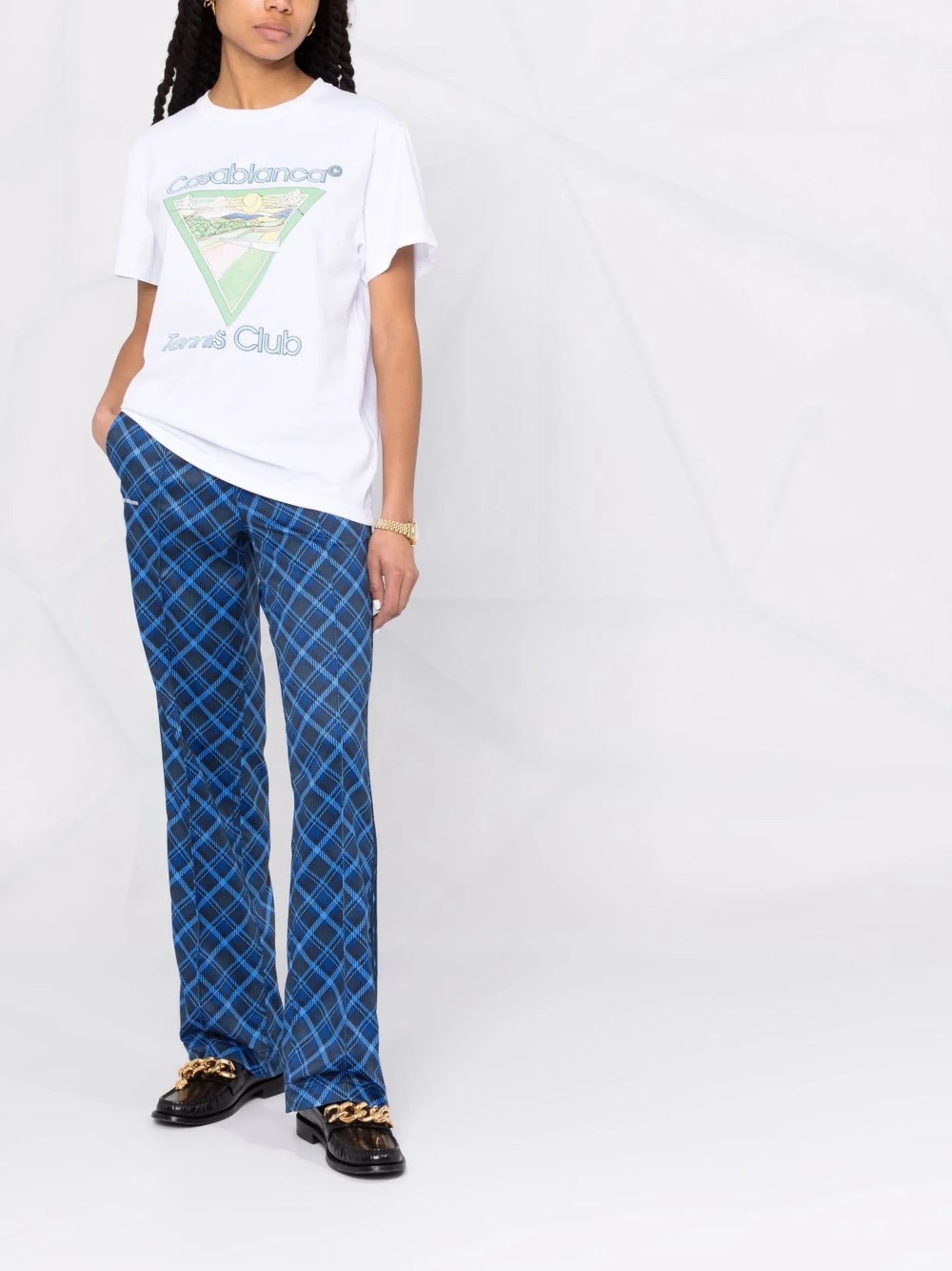 Tennis Club-print T-shirt