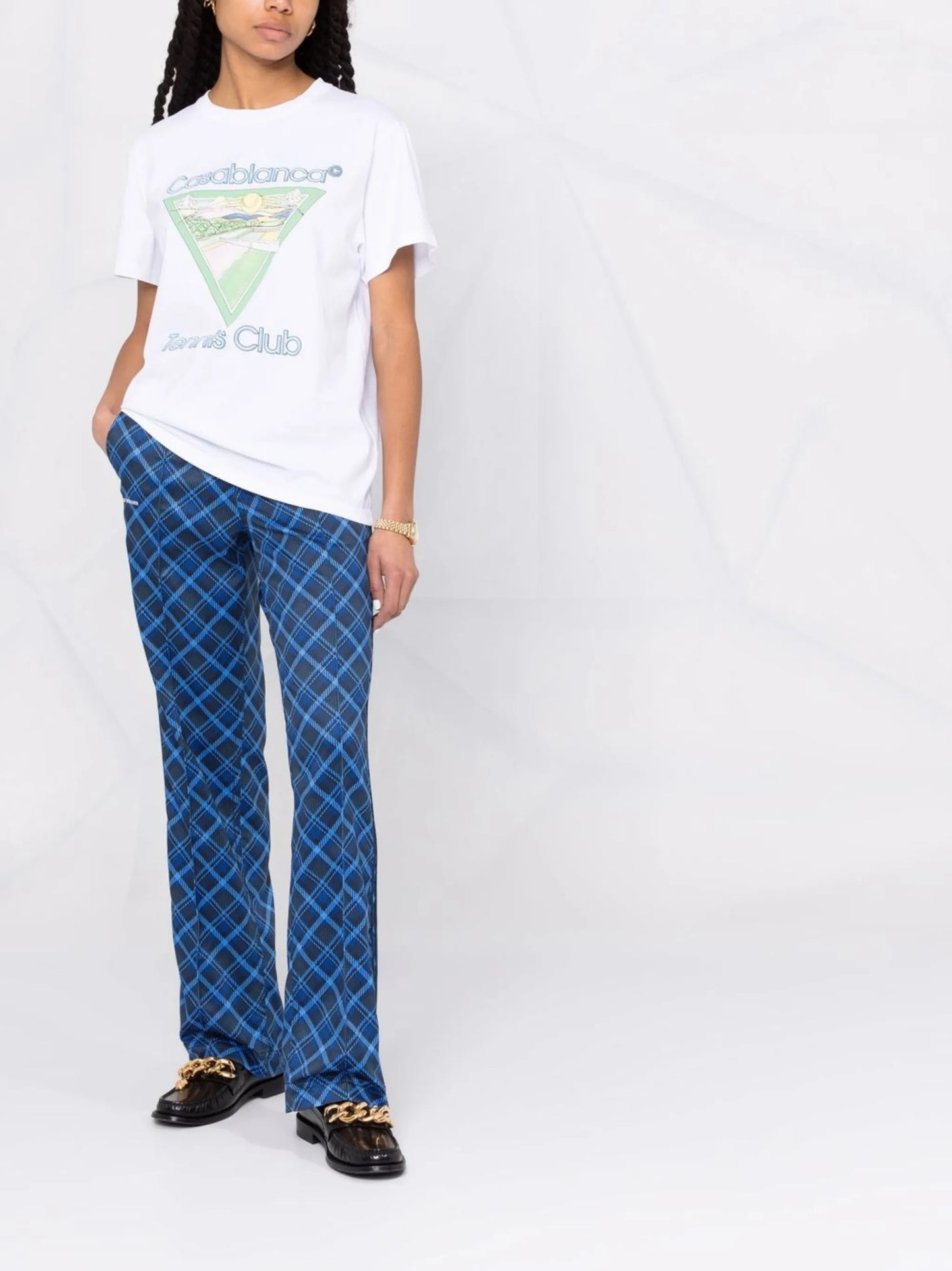Tennis Club-print T-shirt