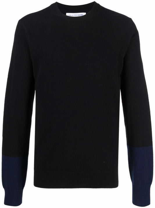tonal wool jumper