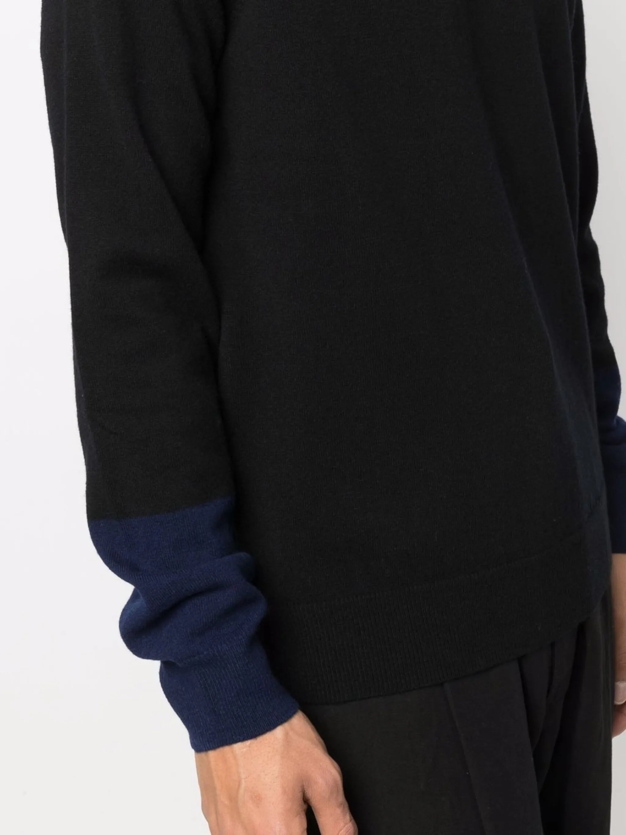 tonal wool jumper