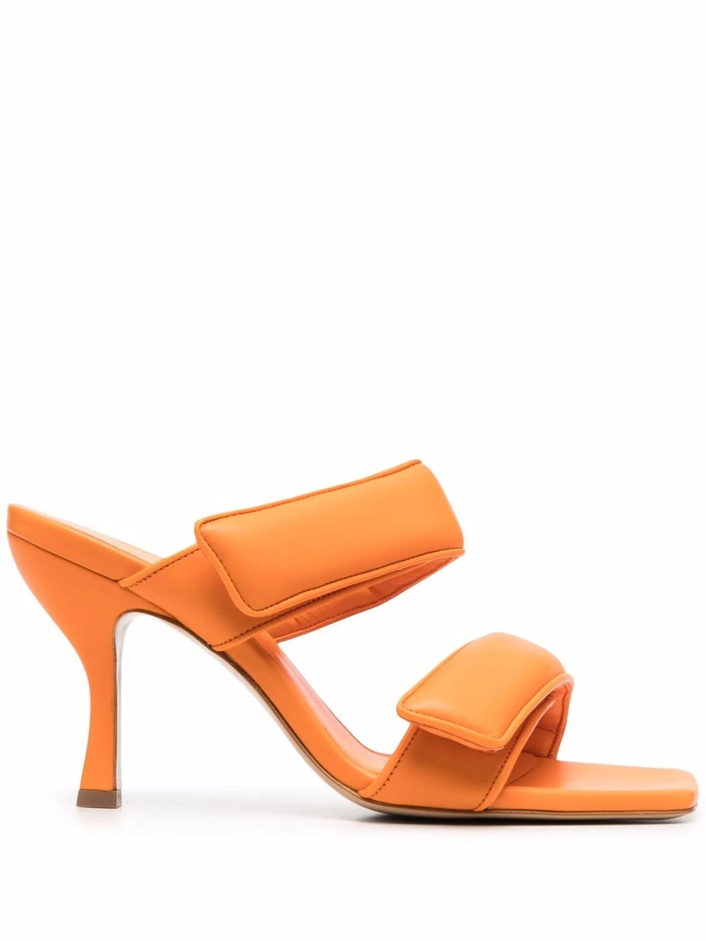 double-strap leather sandals