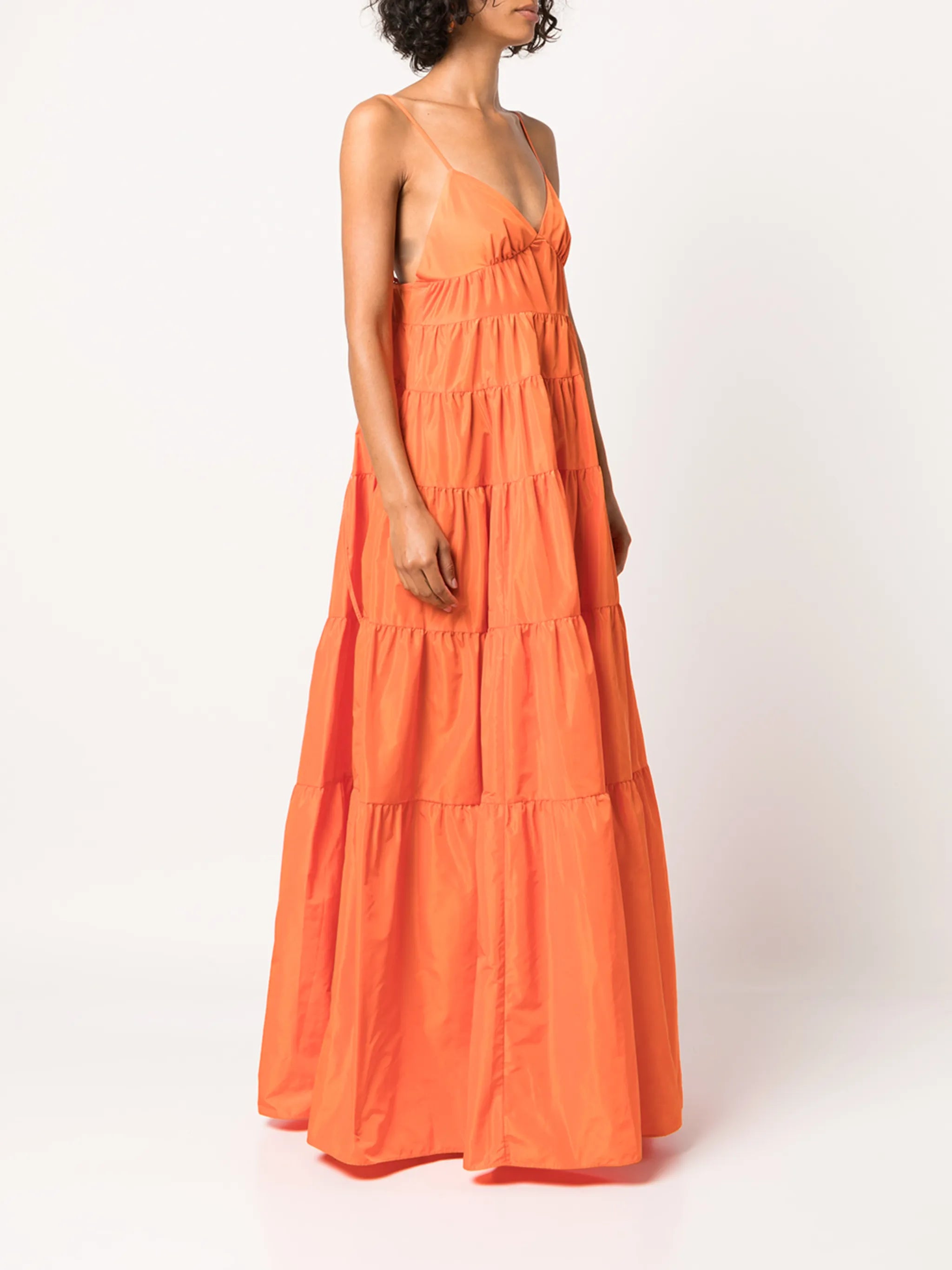 Ripley taffeta maxi dress