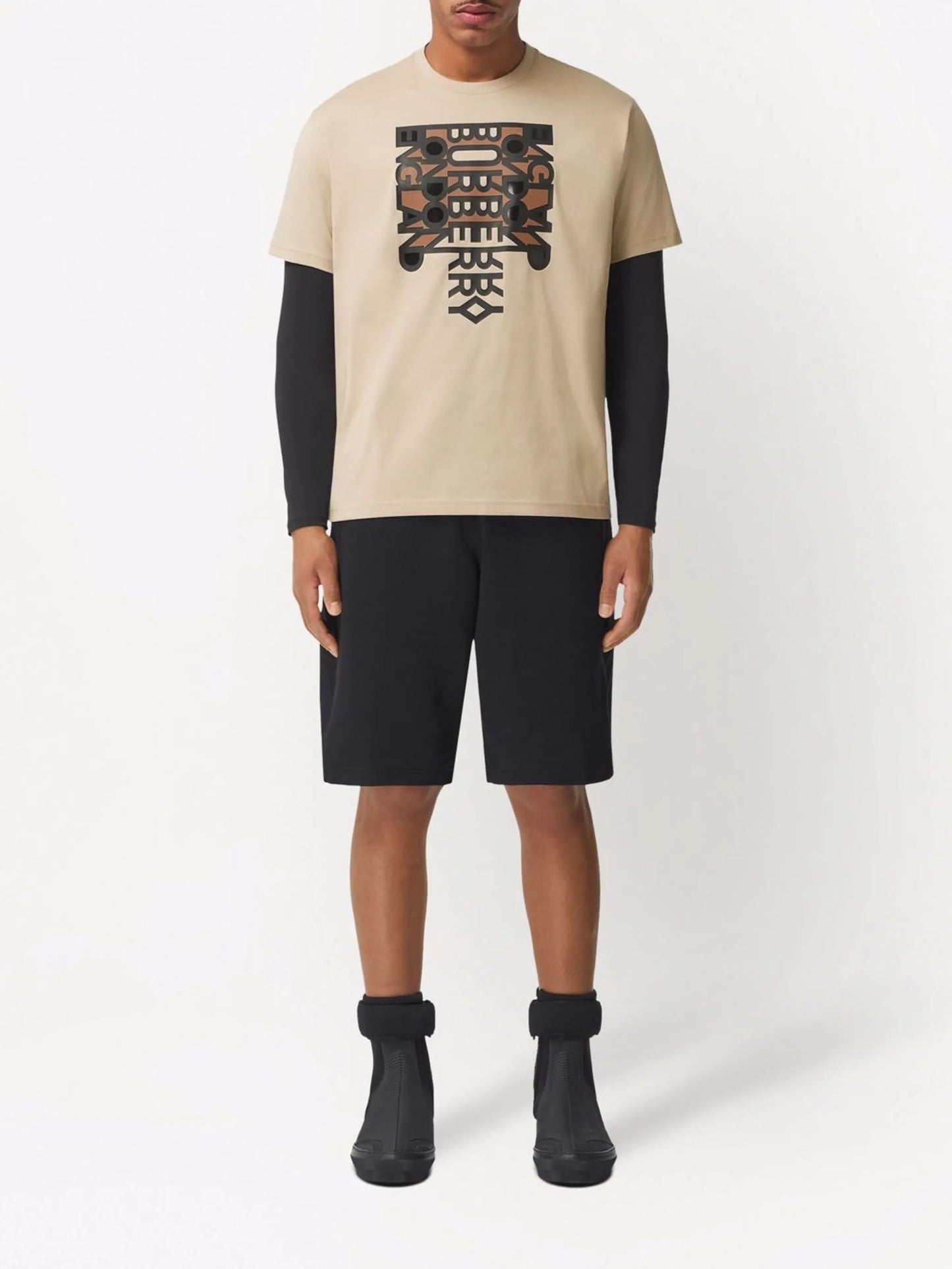 graphic-logo cotton T-shirt