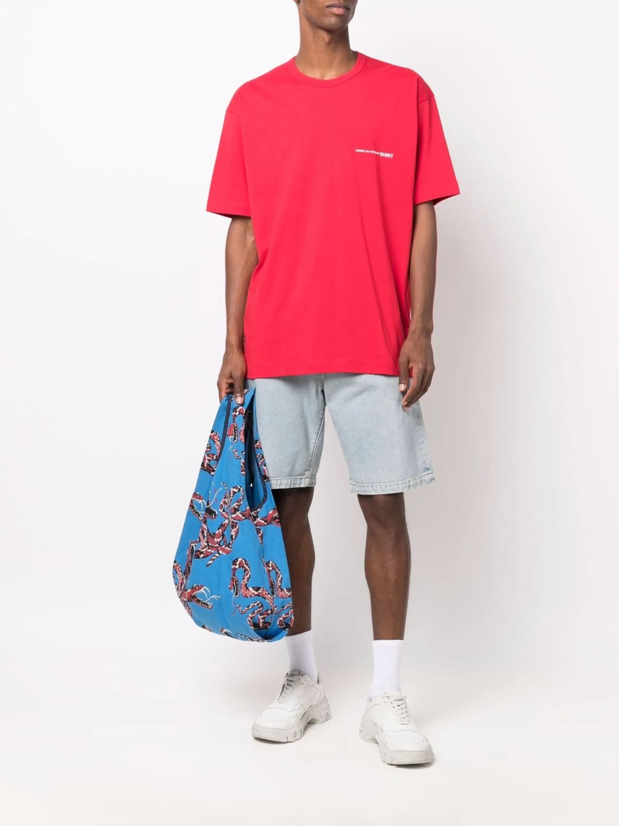 chest logo-print T-shirt