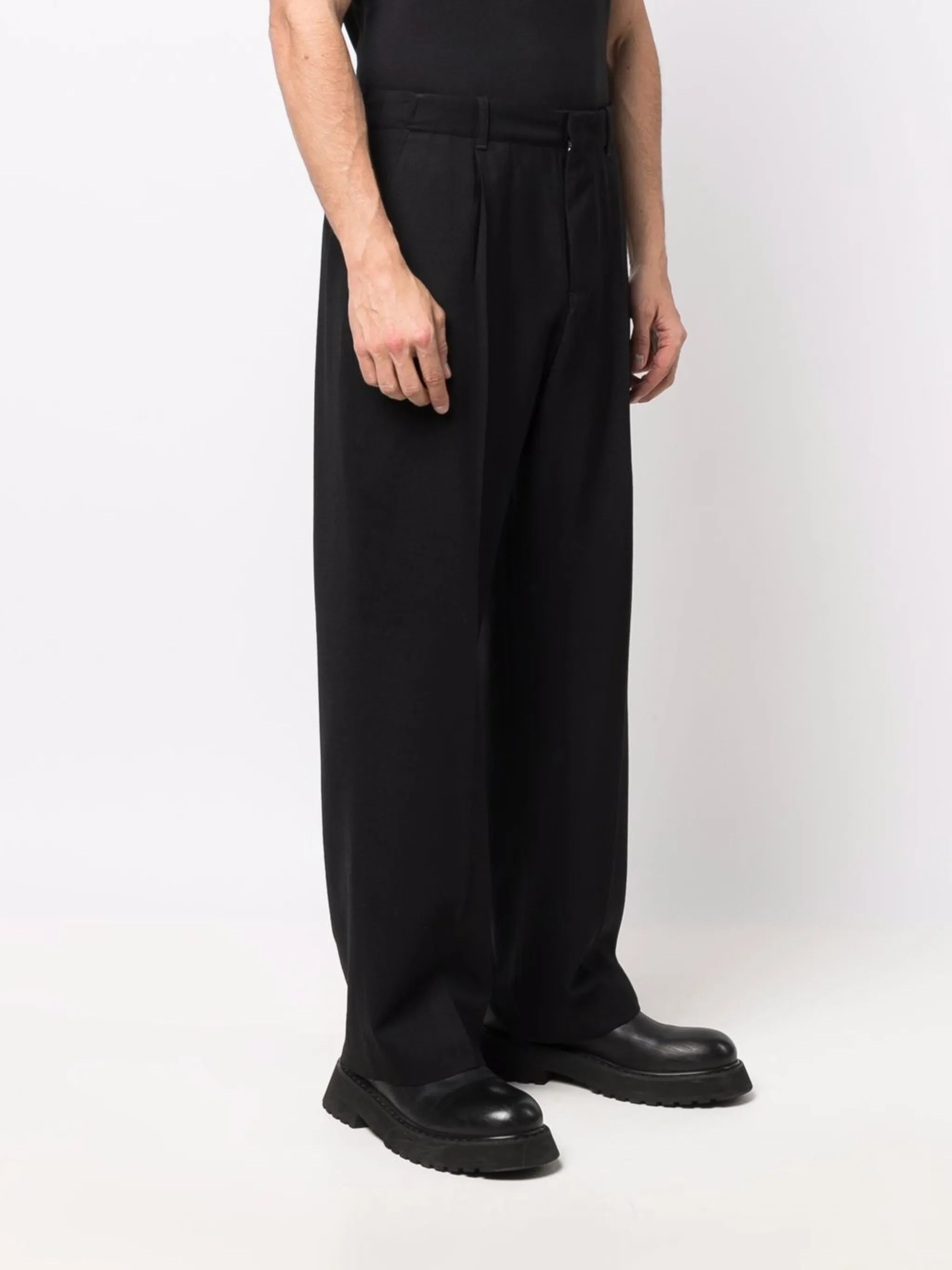 wool trousers