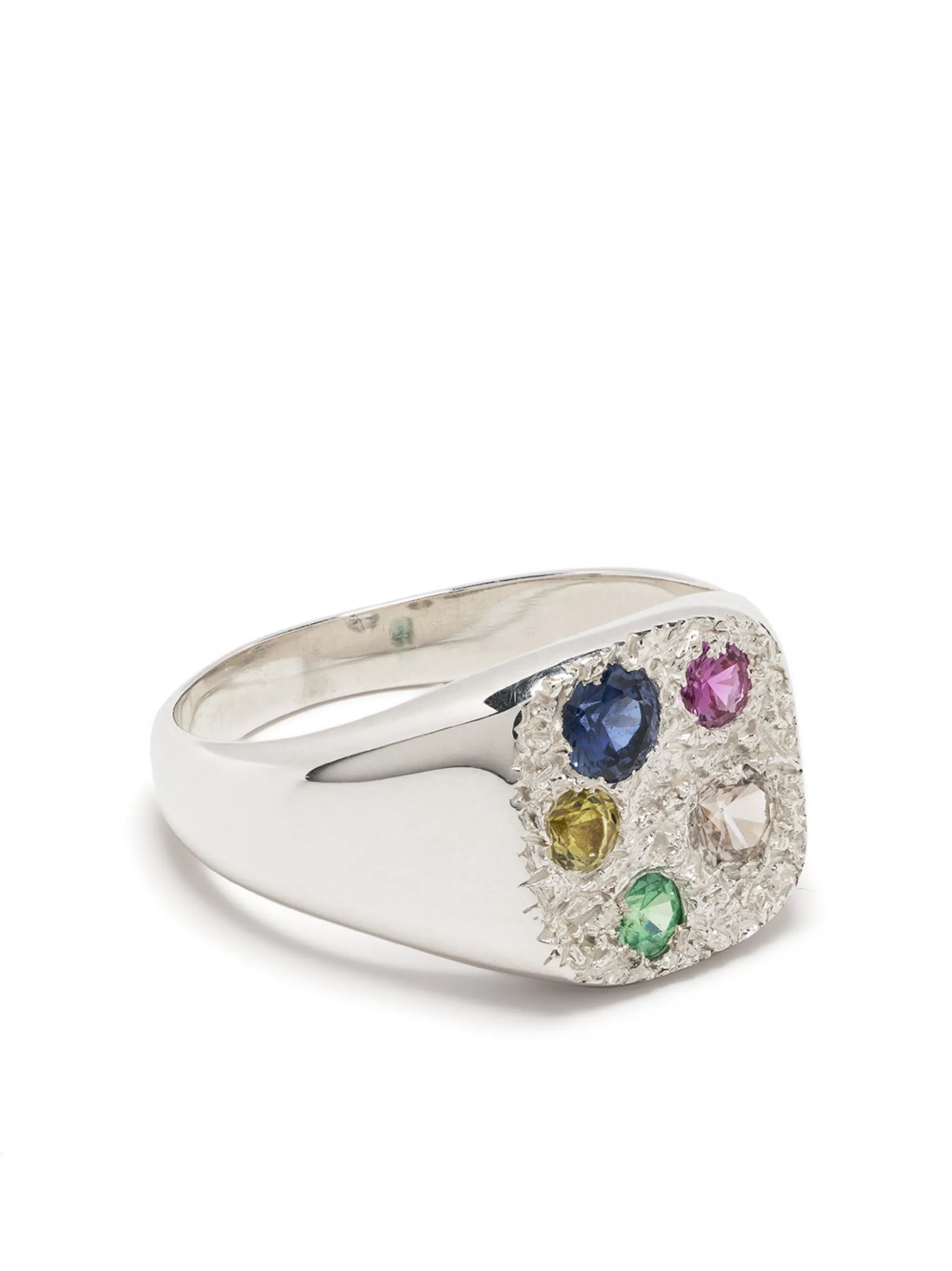 Hanging Basket signet ring