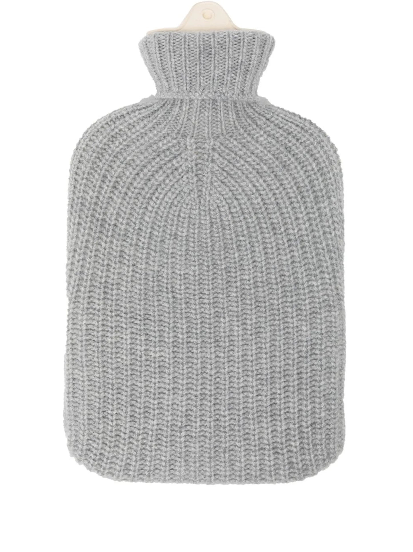 ribbed cashmere hot water bottle