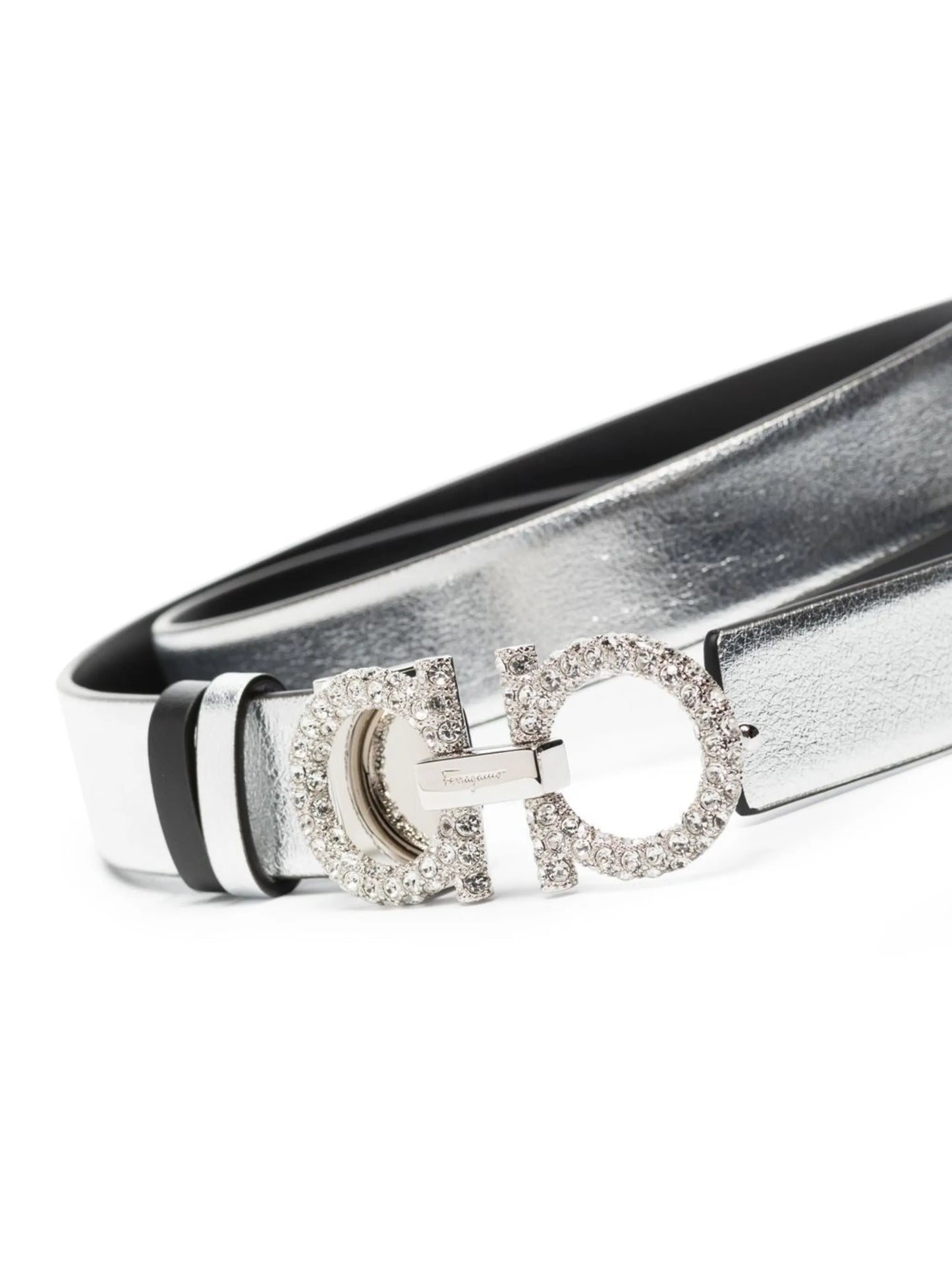 embellished Gancini belt