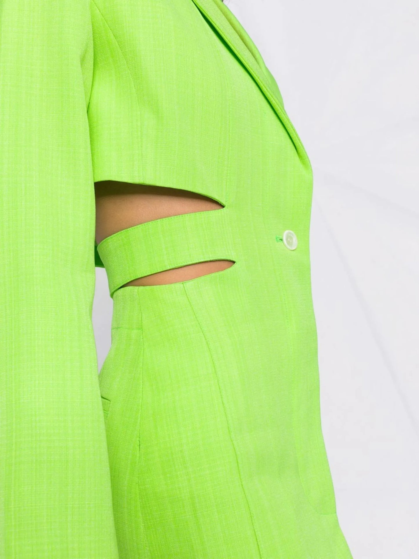 Bari cut-out tailored dress