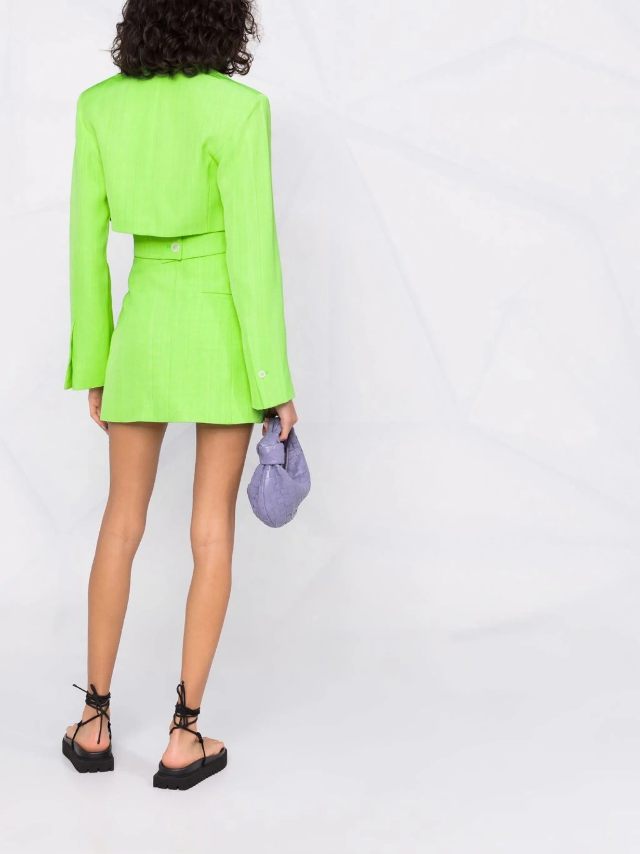 Bari cut-out tailored dress