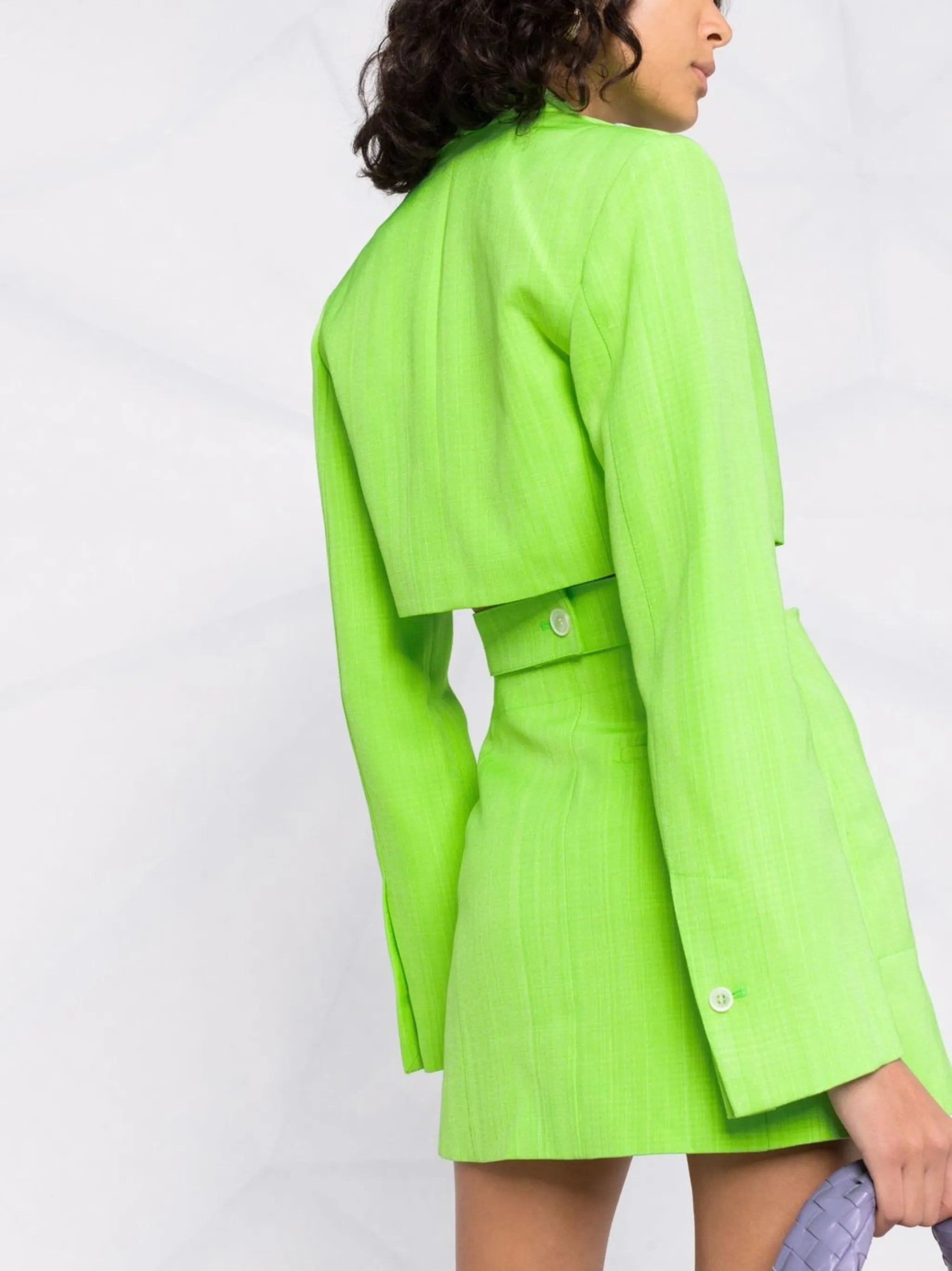 Bari cut-out tailored dress