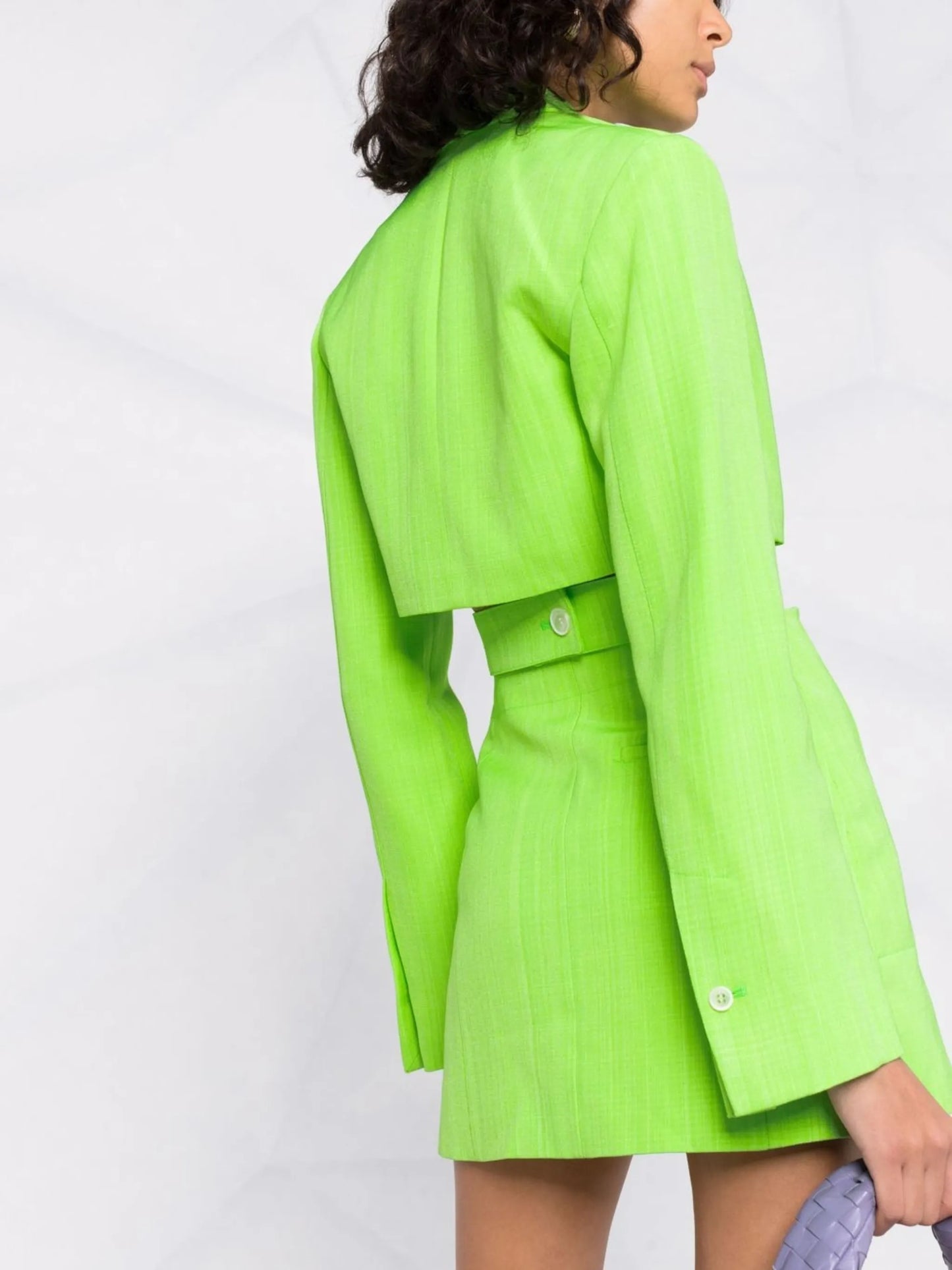 Bari cut-out tailored dress